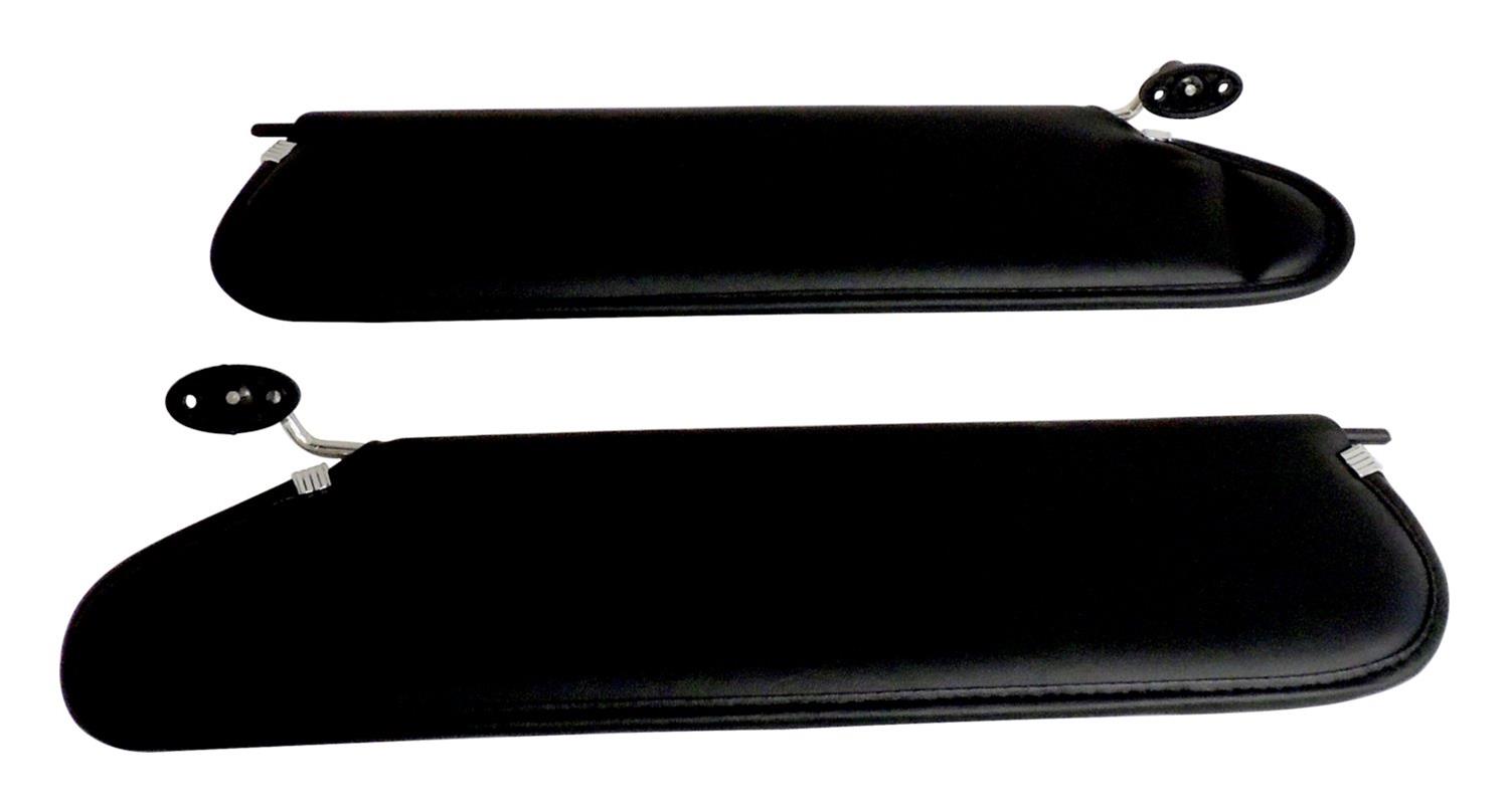 RT Off-Road Interior Sunvisors RT52004 Sunvisors, Interior, Vinyl, Black, Jeep, Pair thumbnail 2