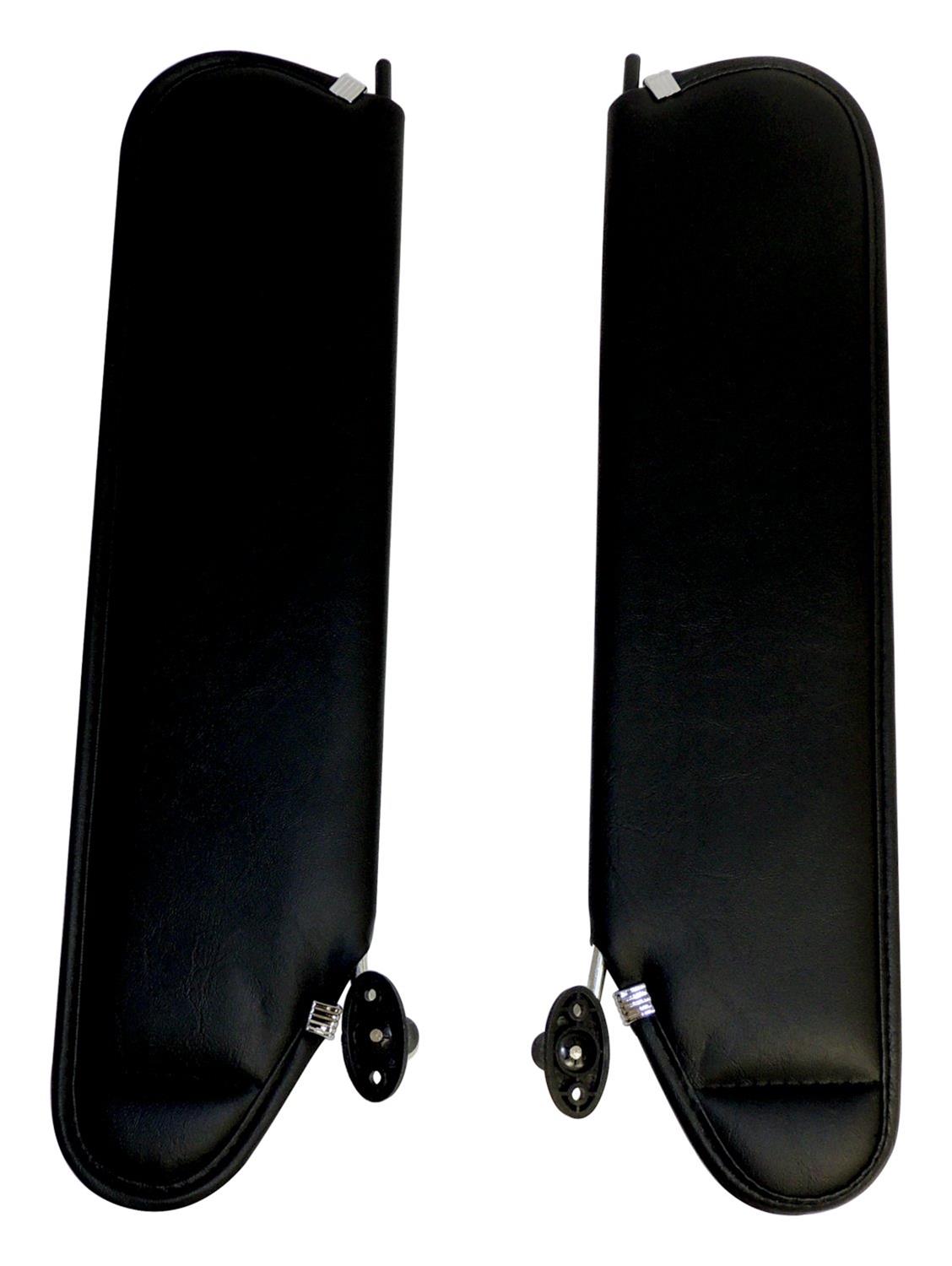 RT Off-Road Interior Sunvisors RT52004 Sunvisors, Interior, Vinyl, Black, Jeep, Pair thumbnail 4