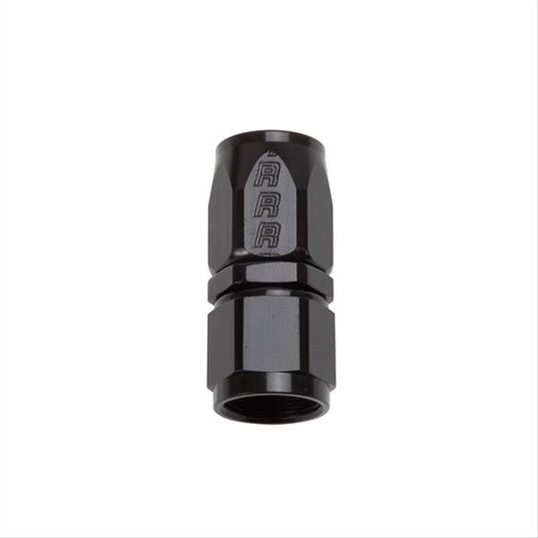 Russell Performance -8 AN Black Straight Full Flow Hose End thumbnail 3