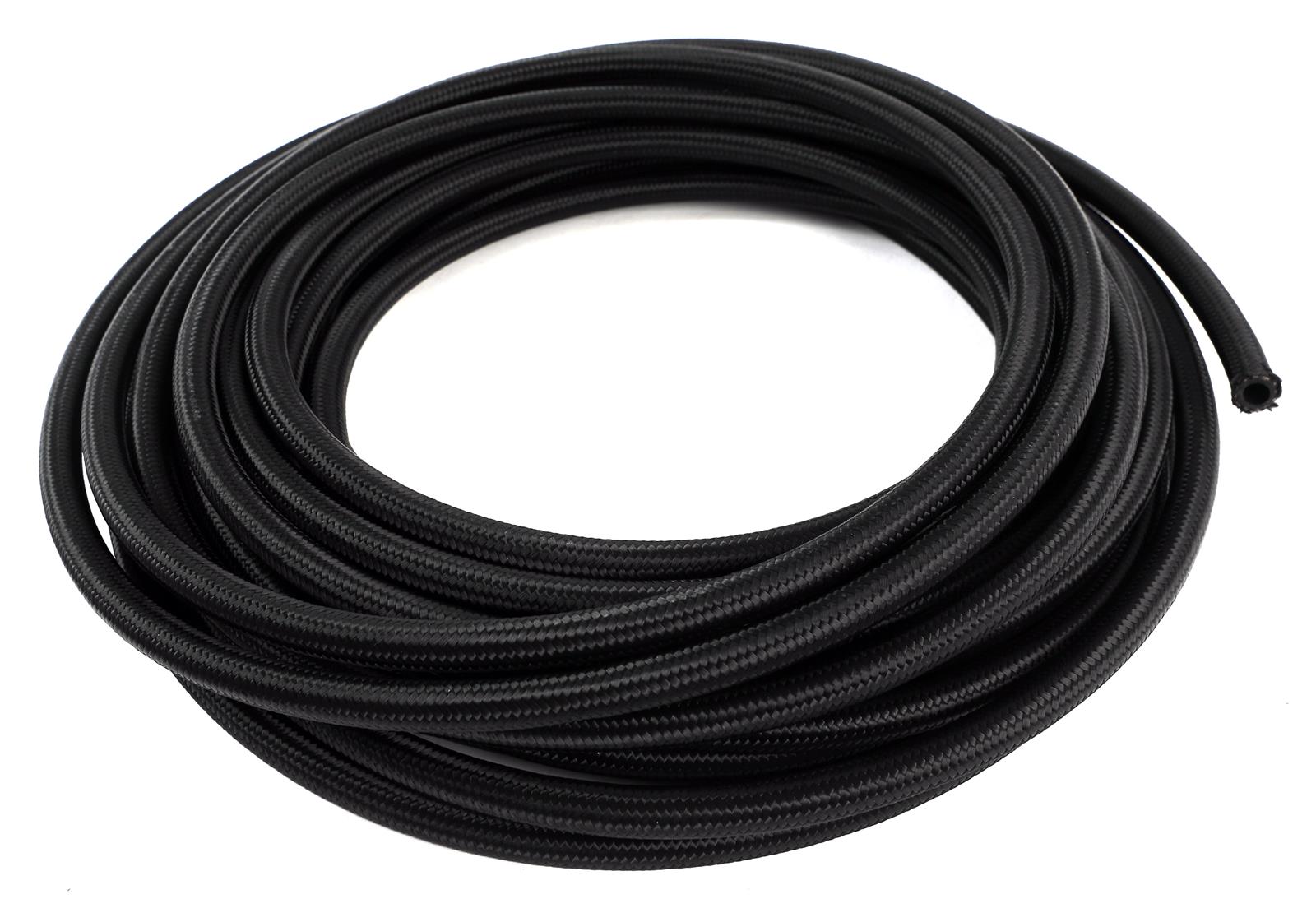 Russell Performance -6 AN ProClassic II Black Hose (Pre-Packaged 50 Foot Roll)