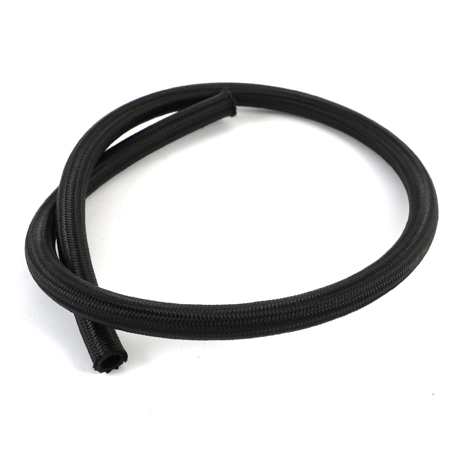 Russell Performance -8 AN ProClassic II Black Hose (Pre-Packaged 3 Foot Roll)