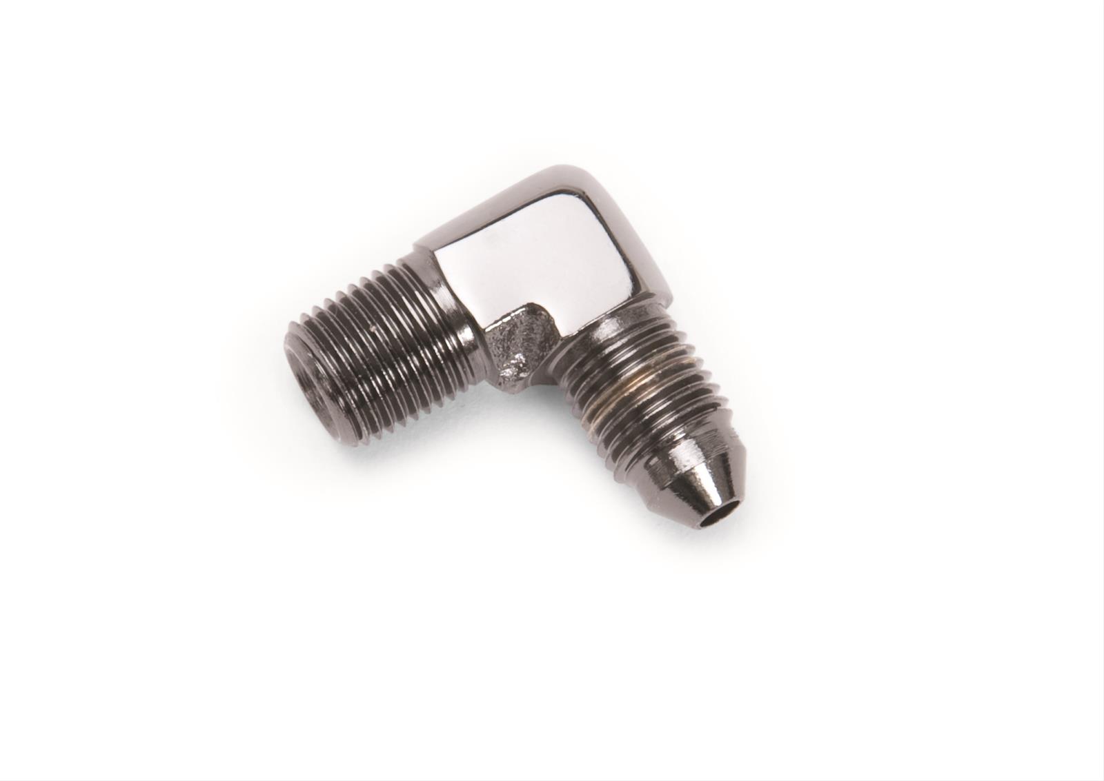 Russell Performance -3 AN SAE Brake Adapter Fitting (Black)