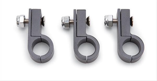 Russell Performance Aluminum -8AN Line Clamp Black Anodized Finish