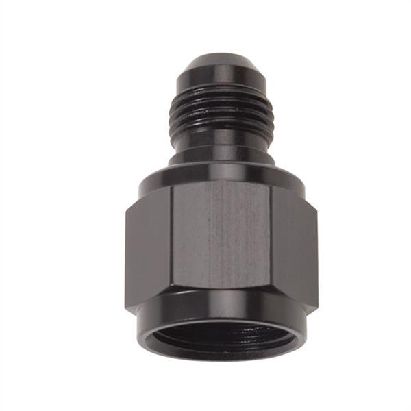 Russell Reducers 660003 Fitting, Reducer, AN to AN, Straight, Aluminum, Black Anodized, -6 AN, -4 AN, Each