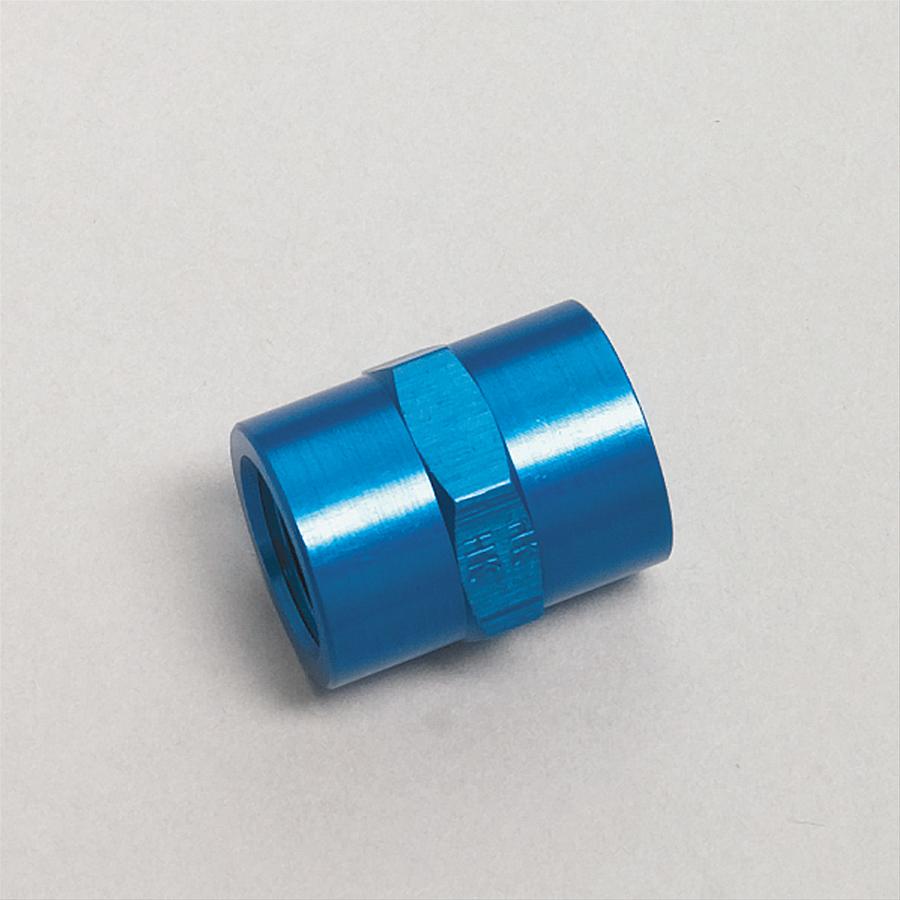 Russell Performance 3/8in Female Pipe Coupler (Blue) thumbnail 2