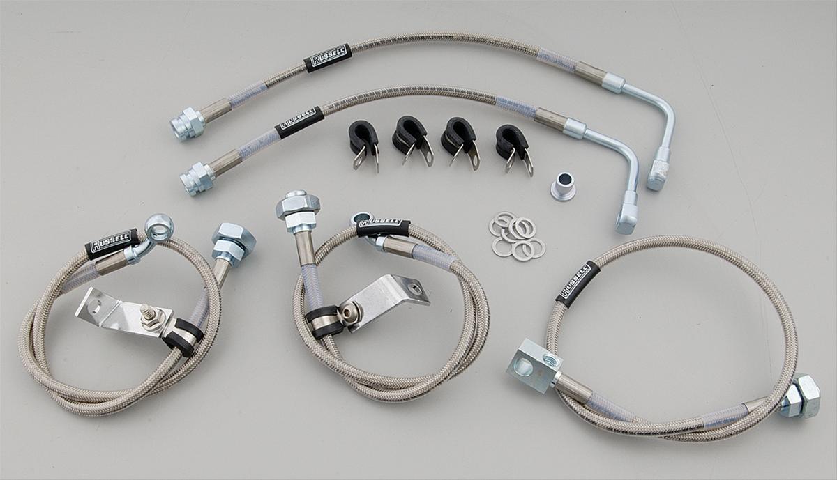 Russell Performance 99-04 GM Silverado/Sierra 1500 Truck 4WD Brake Line Kit