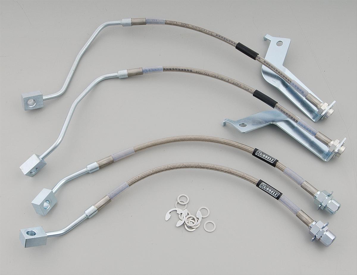 Russell Performance 99-04 Ford Mustang with Traction Control (Except Cobra) Brake Line Kit