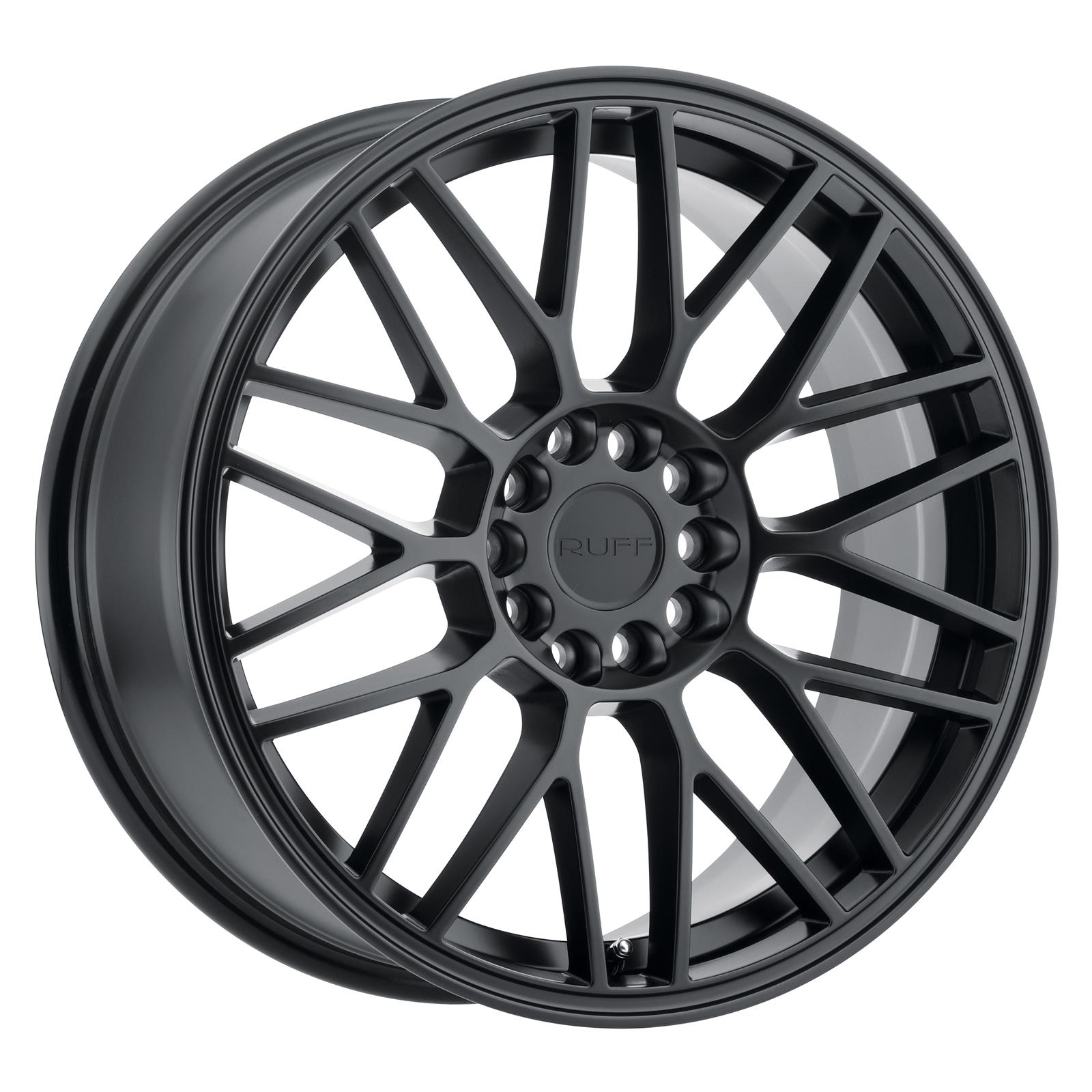 Ruff Wheels 1775VDR384D04M72 Ruff Wheels Overdrive Matte Black
