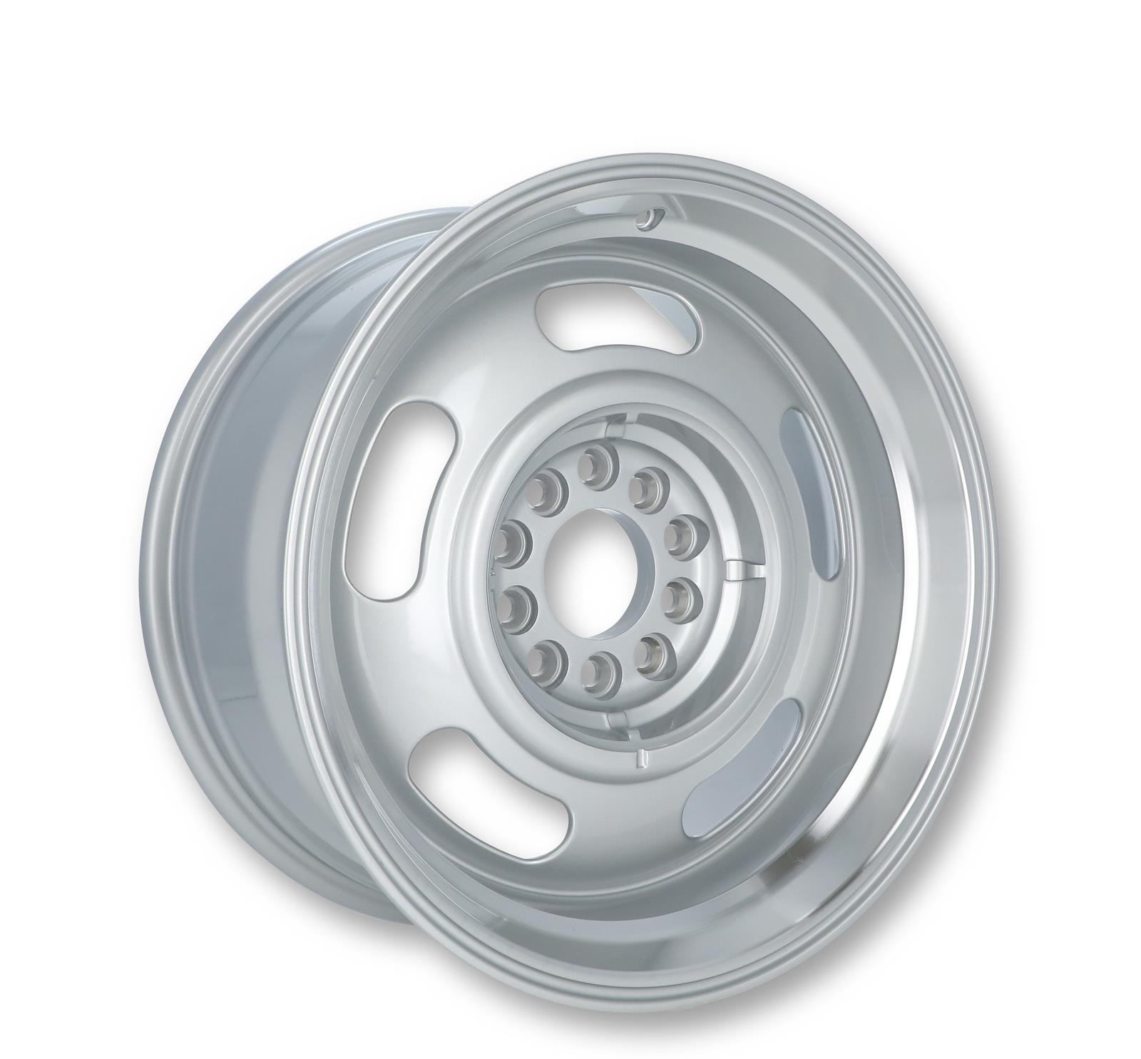 Rev Wheels 107S-7700600 REV Wheels 107 Classic Rally Series Silver