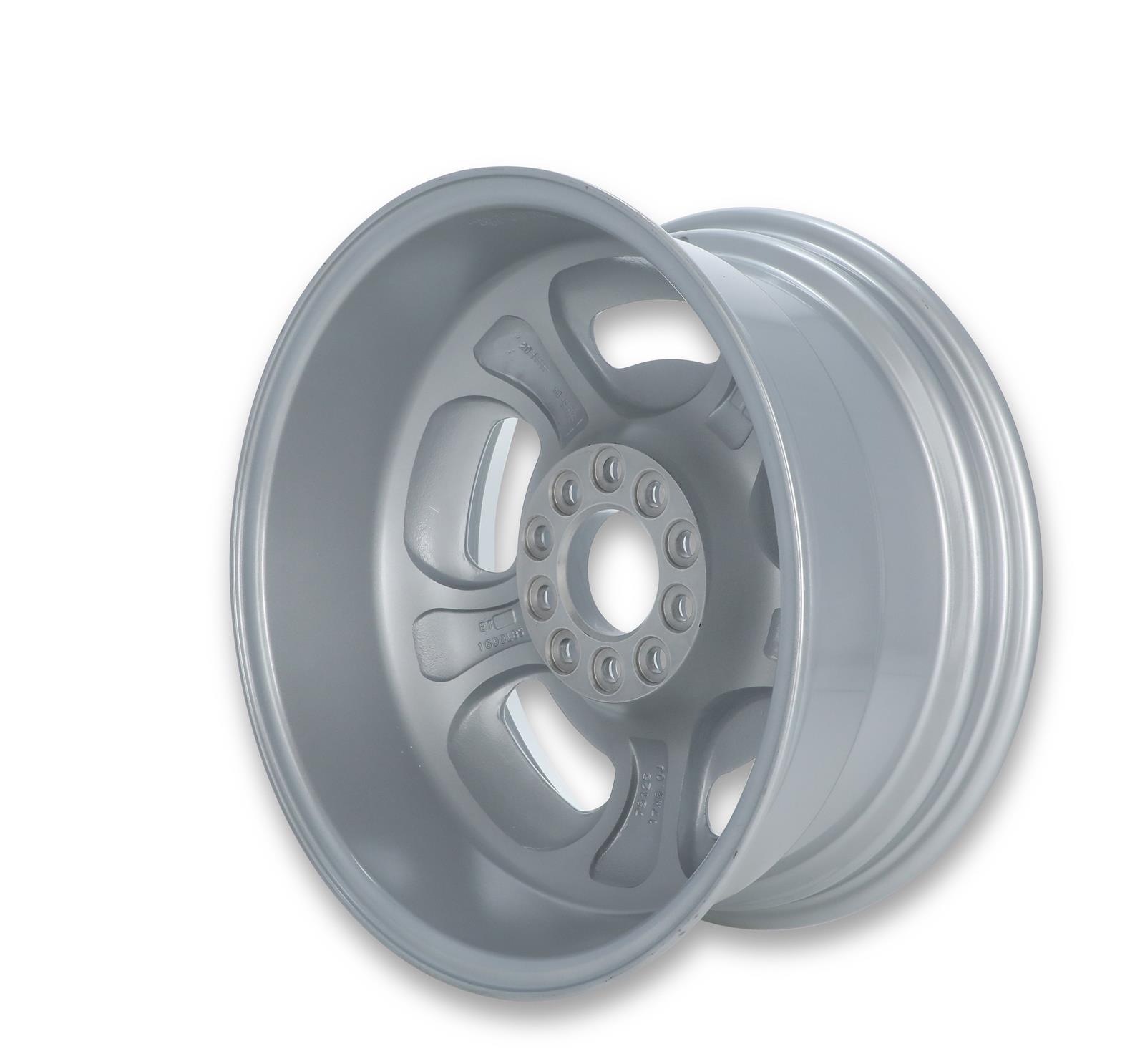Rev Wheels 107S-8808300 REV Wheels 107 Classic Rally Series Silver
