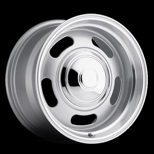 Rev Wheels 107S-8806100 REV Wheels 107 Classic Rally Series Silver