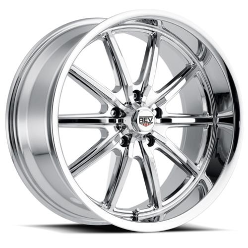 Rev Wheels 110C-8806100 REV Wheels 110 Classic Series Chrome Wheels ...