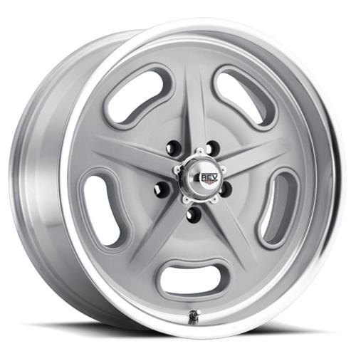 REV Wheels 111 Classic Salt Flat Series Anthracite 20x9.5 Wheel, Classic, 20 in. x 9.5 in., Aluminum, Anthracite, 5 x 5 in. Bolt Circle, 5.25 in. Backspace, Each