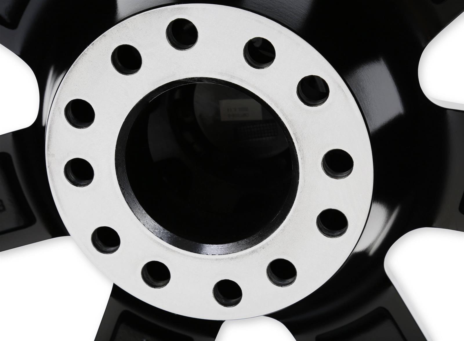 REV Wheels 885 Series Offroad Gloss Black 20x9 Wheel, Series, Offroad, 20 in. x 9 in., Aluminum, Black, 5 x 5 in./5.5 in. Bolt Circle, 4.53 in. Backspace, Each thumbnail 8