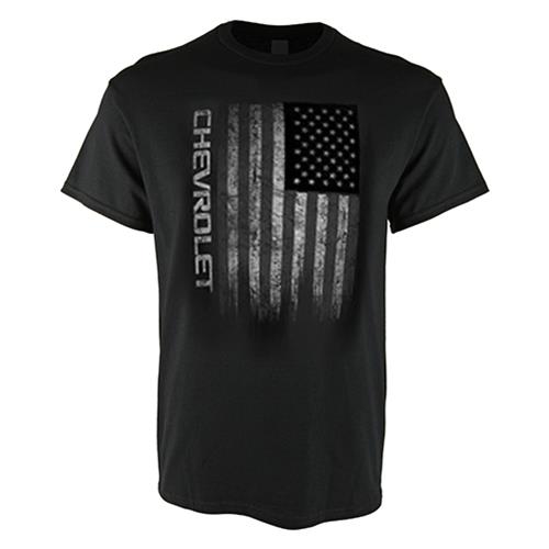 Chevrolet Distressed USA Flag T-Shirt | Summit Racing