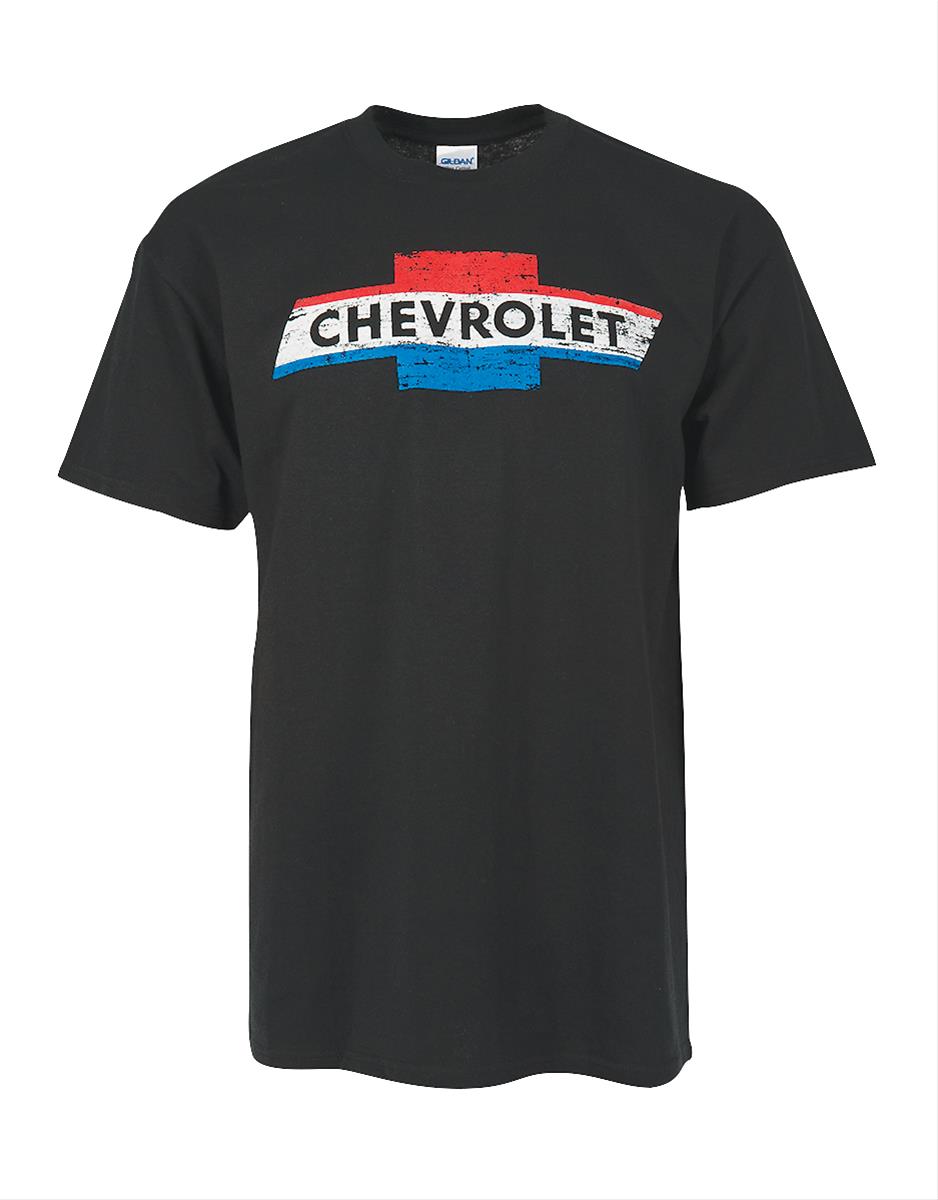 Summit Gifts NC430-XXL Red, White, and Blue Chevy Bowtie T-Shirt ...