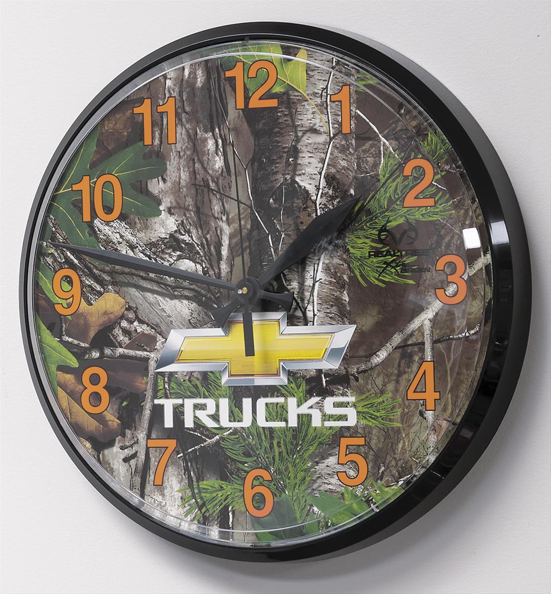 Summit Gifts Nc446 Chevy Realtree Camouflage Wall Clock