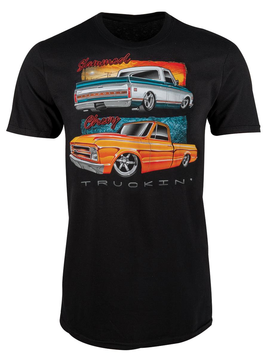 Summit Gifts PN823-L Chevy Slammed Trucks T-Shirt | Summit Racing