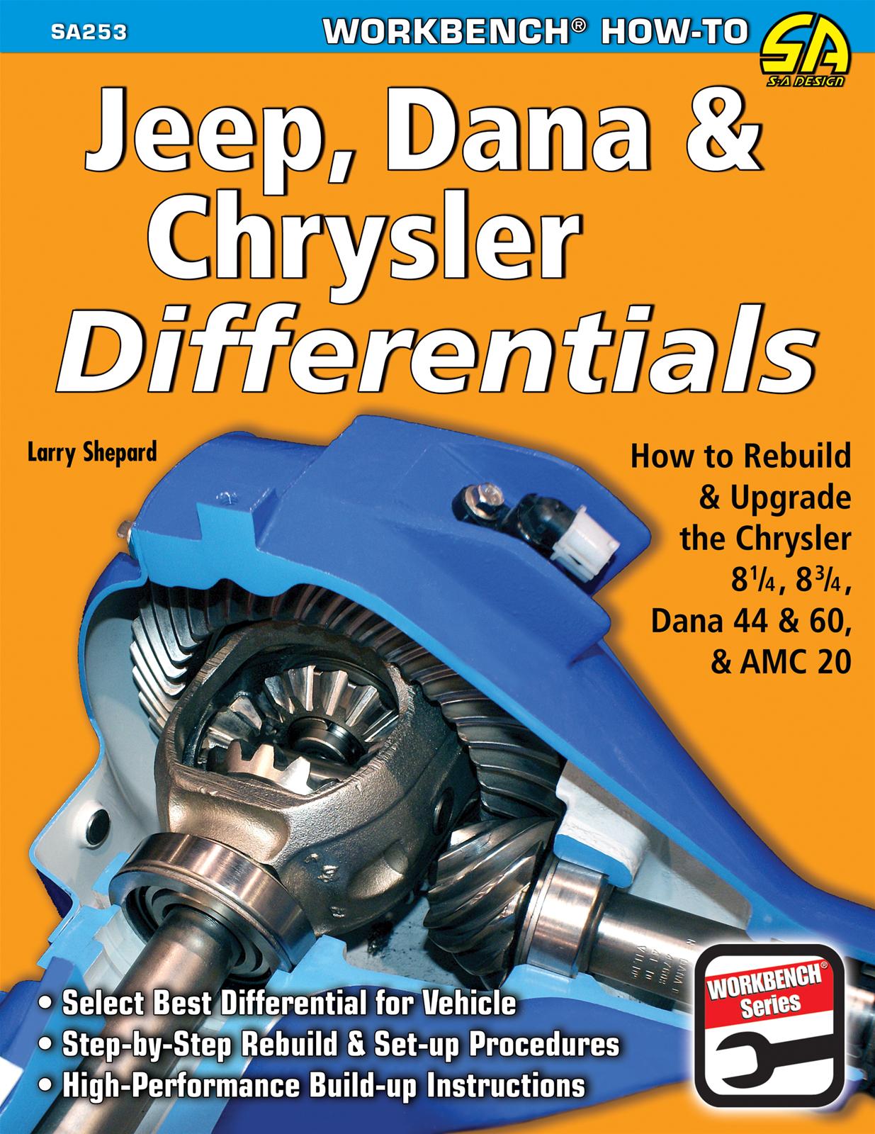 SA Design SA253 SA Design Jeep, Dana, and Chrysler Differentials