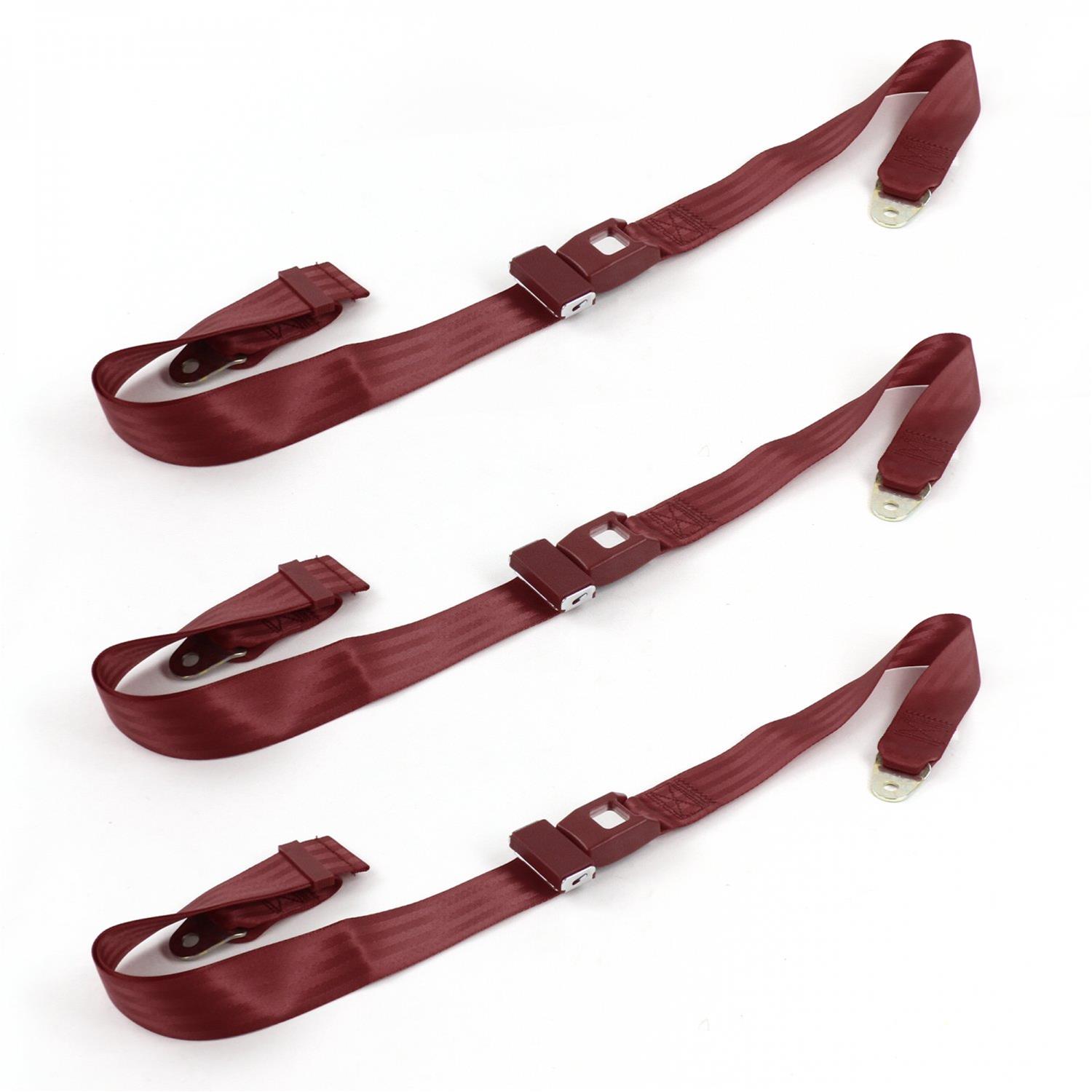 SafeTBoy STBCD798 SafeTBoy 2Point Push Button Buckle Lap Belts