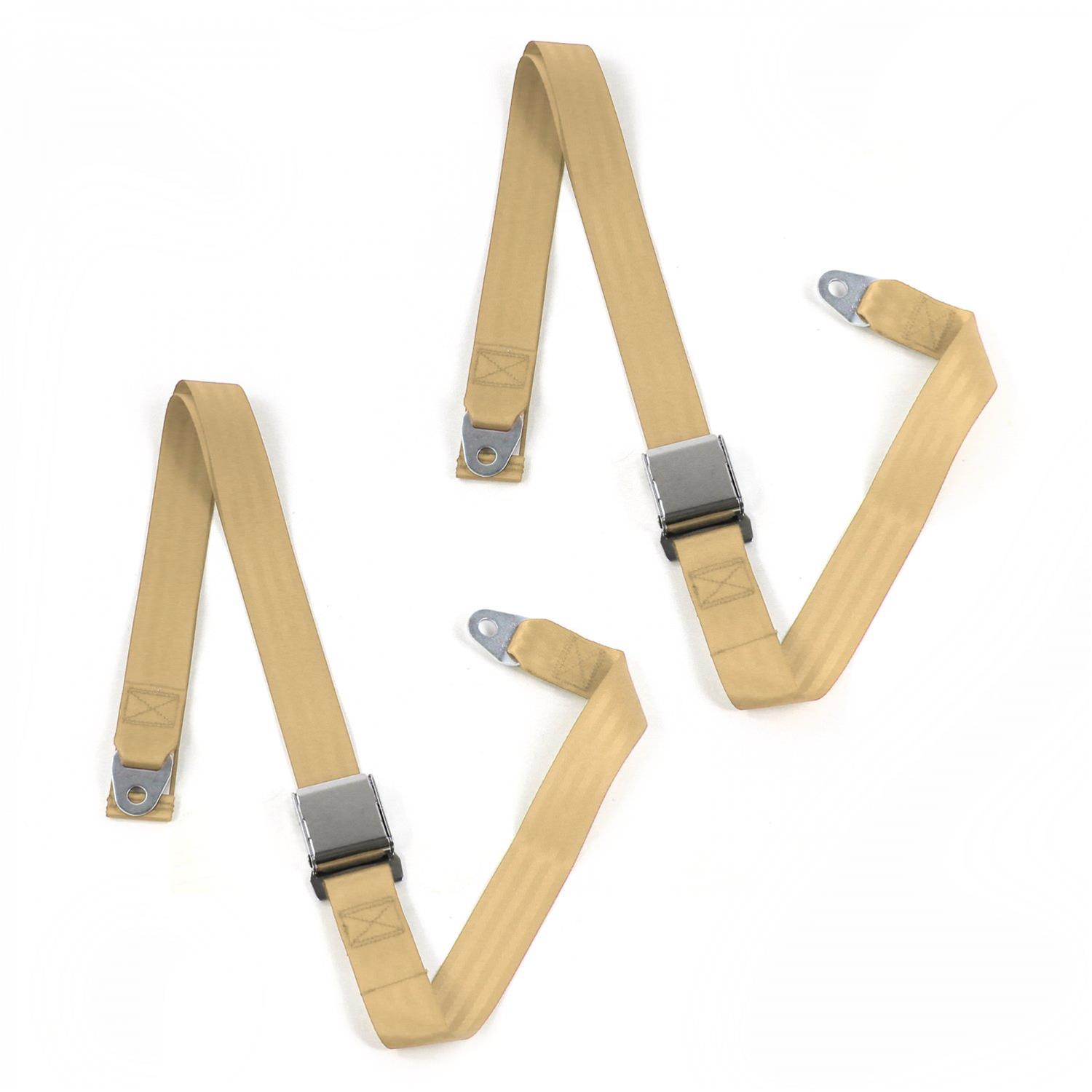 SafeTBoy STBCD890 SafeTBoy 2-Point Airplane Buckle Lap Belts