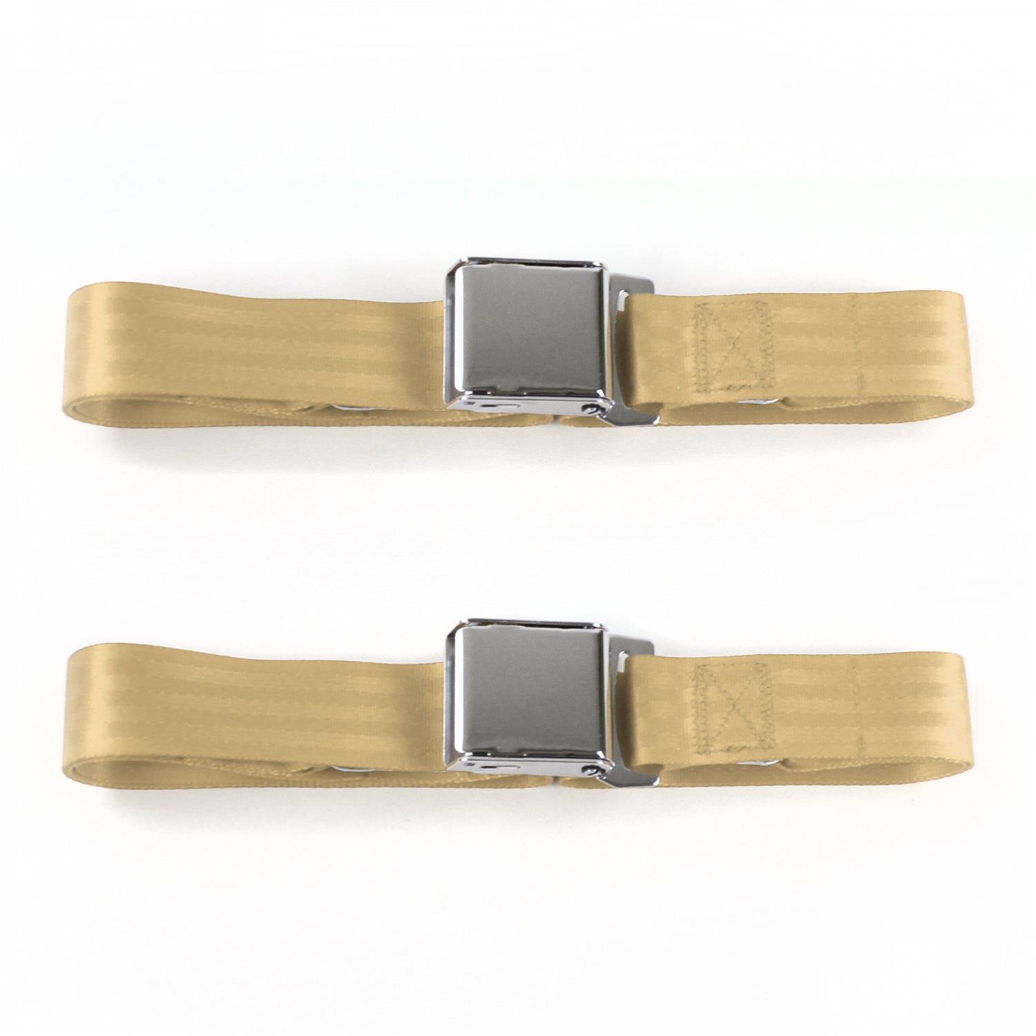 SafeTBoy STBCD89C SafeTBoy 2-Point Airplane Buckle Lap Belts