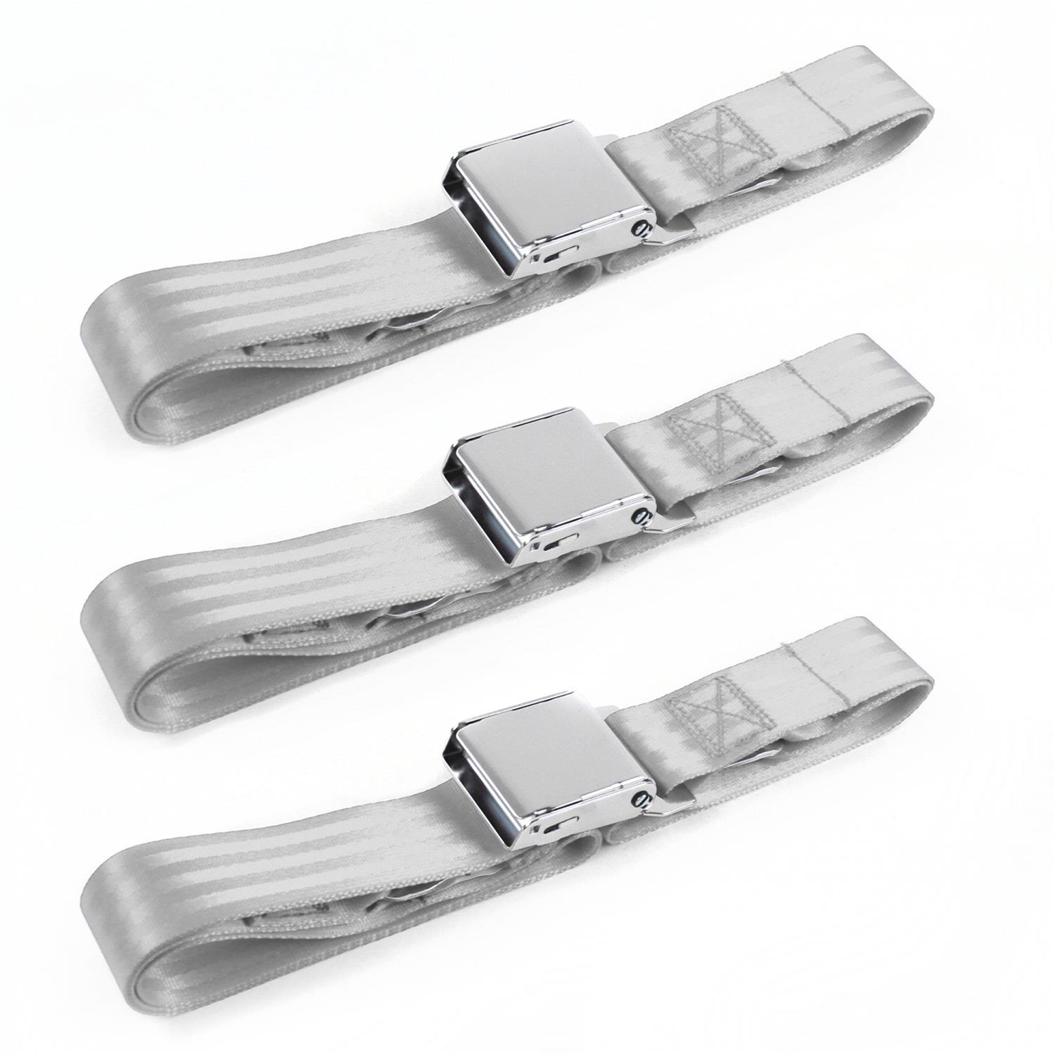 SafeTBoy STBCDD6C SafeTBoy 2-Point Airplane Buckle Lap Belts