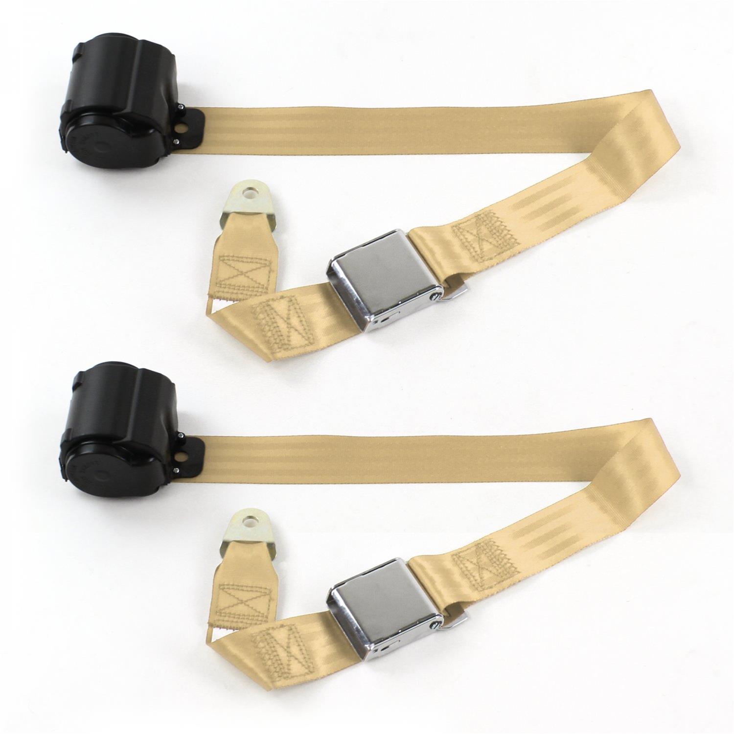 Universal 3 Point retractable seat belt and seat belt buckles - OEM  Seatbelts