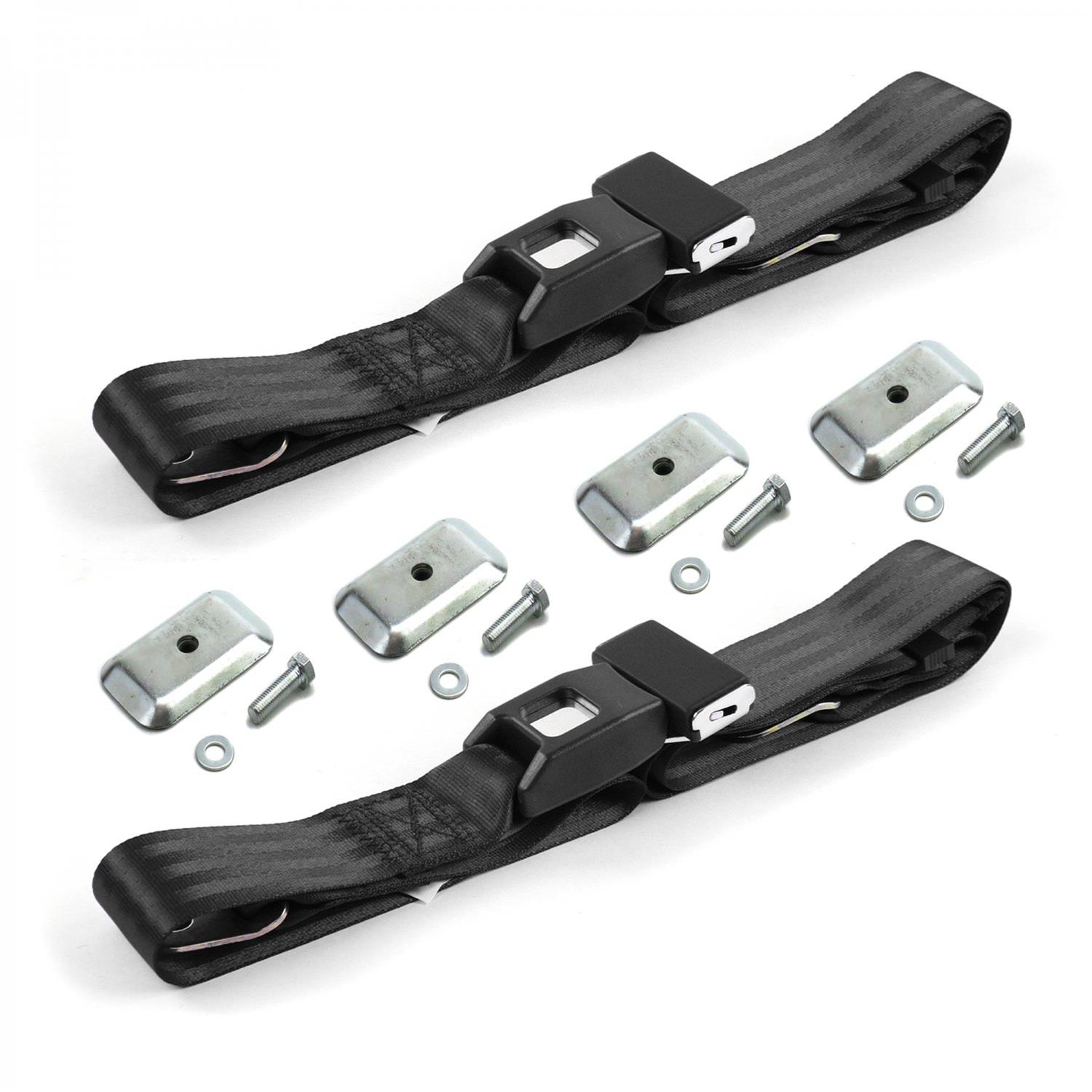 SafeTBoy STBD1080 SafeTBoy 2-Point Push Button Buckle Lap