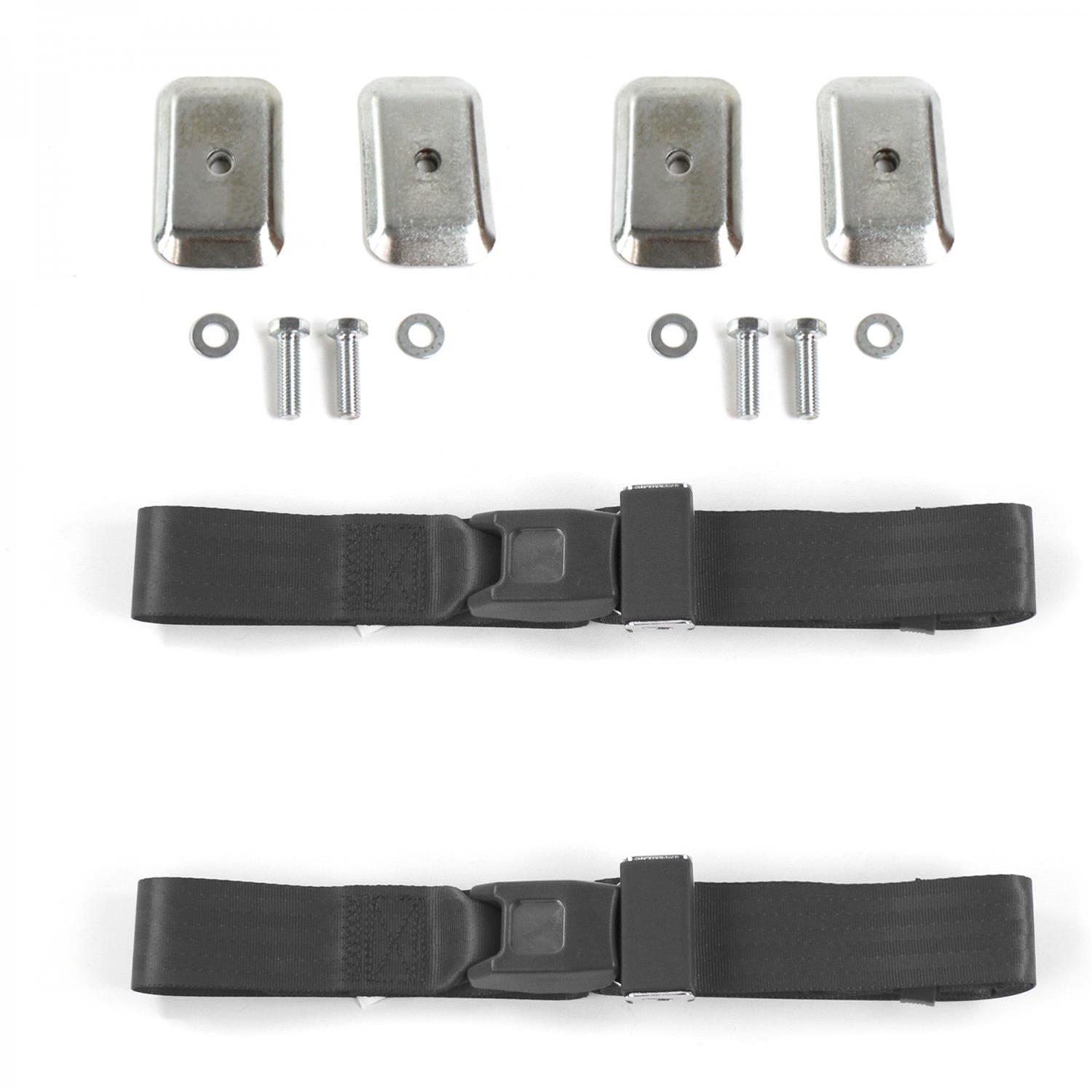 SafeTBoy STBD4ADA SafeTBoy 2-Point Push Button Buckle Lap Belts | Summit  Racing