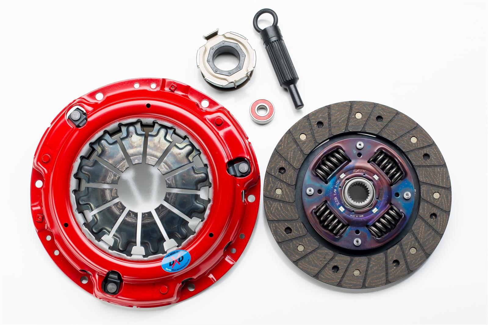 South Bend Clutch Stage 2 Daily Driver Kits for 2010-2014 LEGACY, OUTBACK - FJK1004-HD-O Kit, Driver, Single, 1.000 in. 24-spline, Organic Disc, Pressure Plate, Subaru, 2.5L, Kit