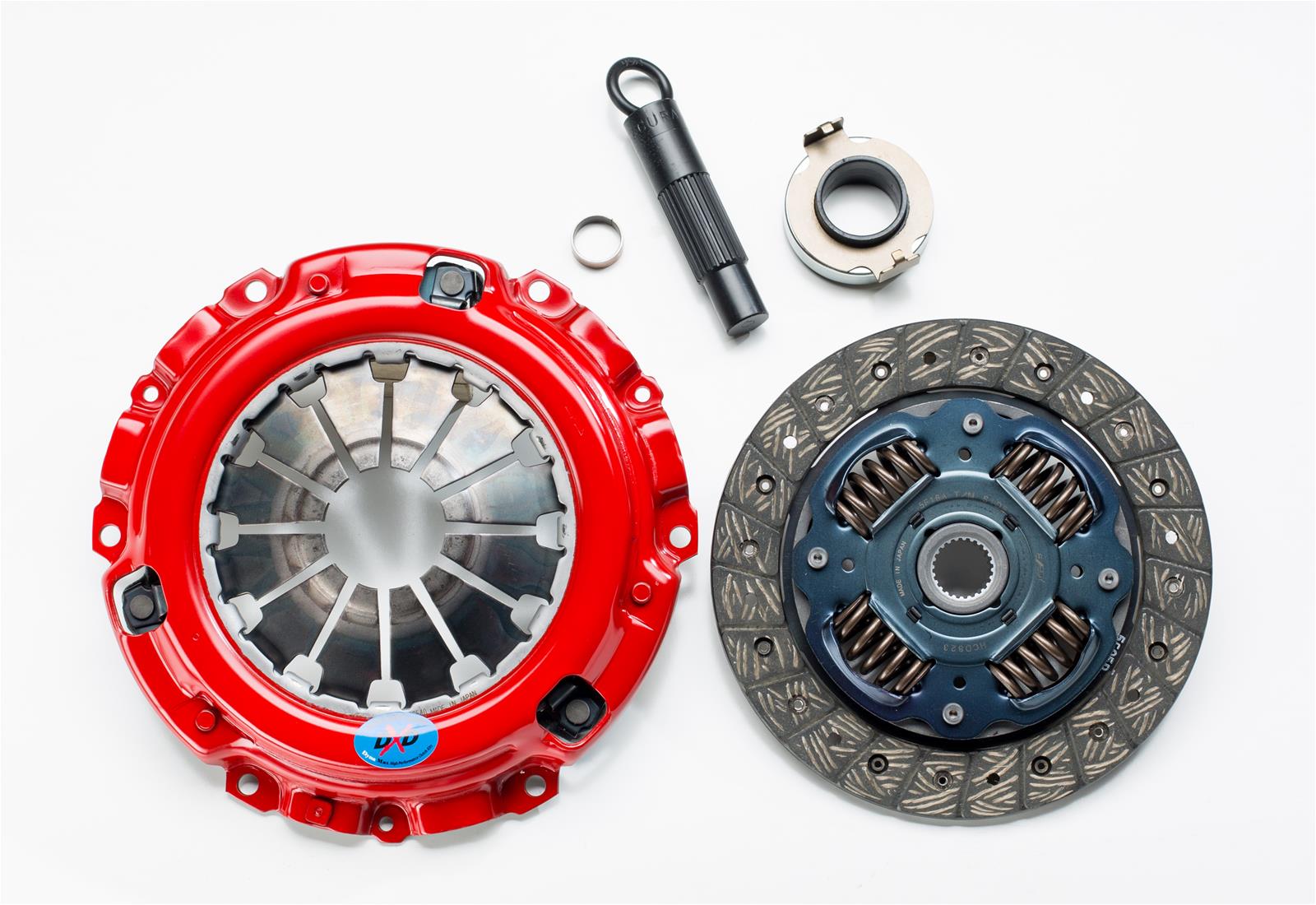 South Bend Clutch Stage 1 Heavy-Duty Kits for 2001-2005 ACCENT - HYK1000-HD Kit, Heavy-Duty, Single, 0.875 in. 20-spline, Organic Disc, Pressure Plate, Hyundai, 1.6L, Kit