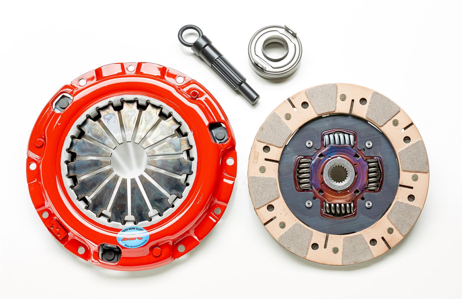 South Bend Clutch Stage 2 Drag Race Kits K01017-HD-B Kit, Race, Single, 1.000 in. - 14-spline, Ceramic Disc, Pressure Plate, Jeep, Kit