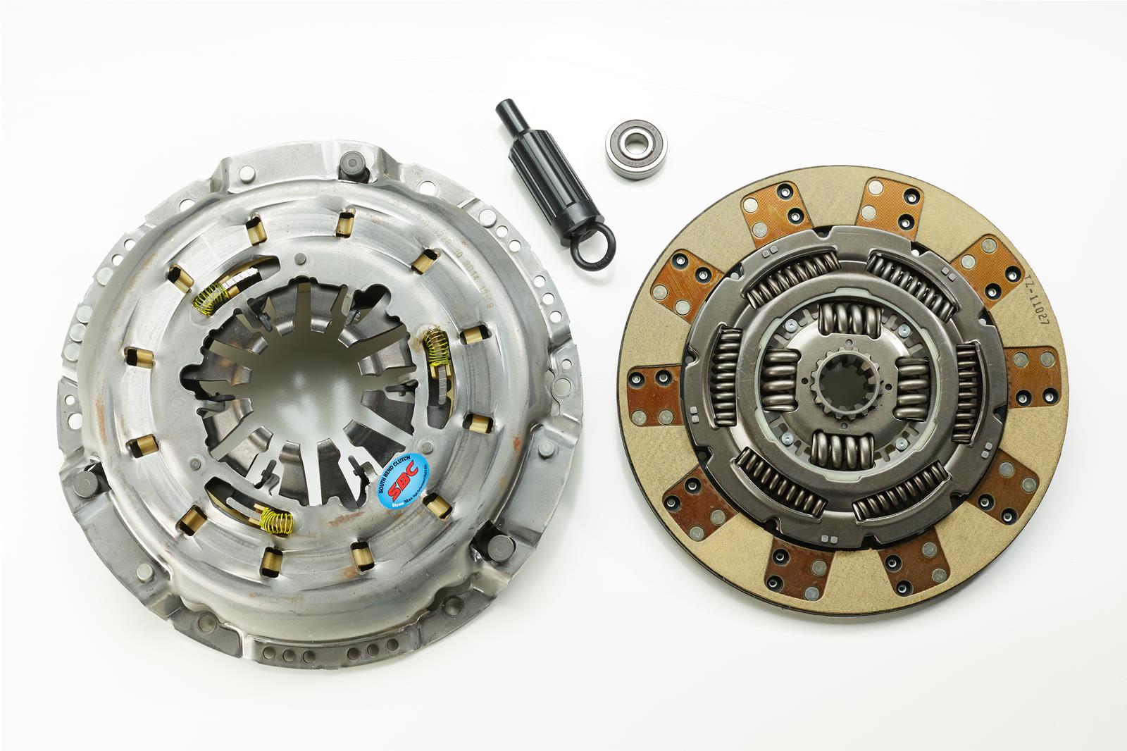 South Bend Clutch Stage 2 Daily Driver Kits K04202-HD-TZ Kit, 2, Driver, Throw-out Bearing, Alignment Tool, Hardware, Chevrolet, Kit
