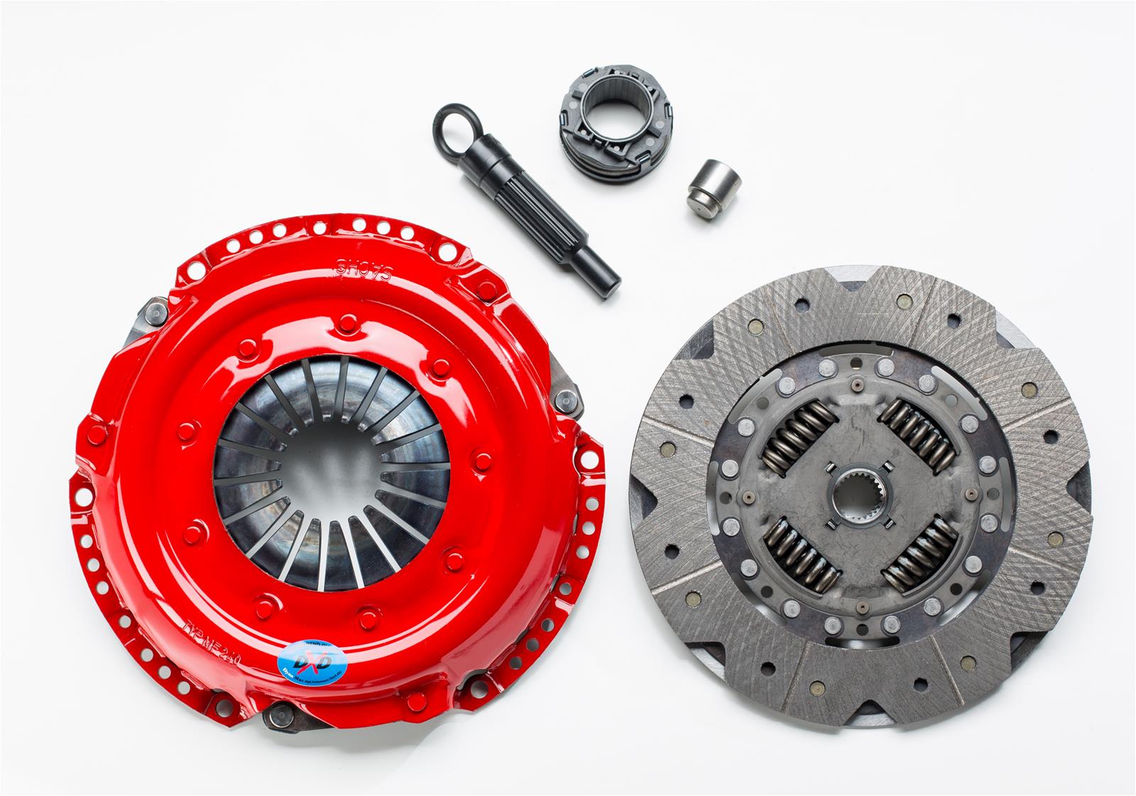 South Bend Clutch Stage 1 Heavy-Duty Kits KF771-HD Kit, Heavy-Duty, Single, 0.940 in. - 23-spline, Organic Disc, Pressure Plate, Audi, 2.3L, Kit thumbnail 2