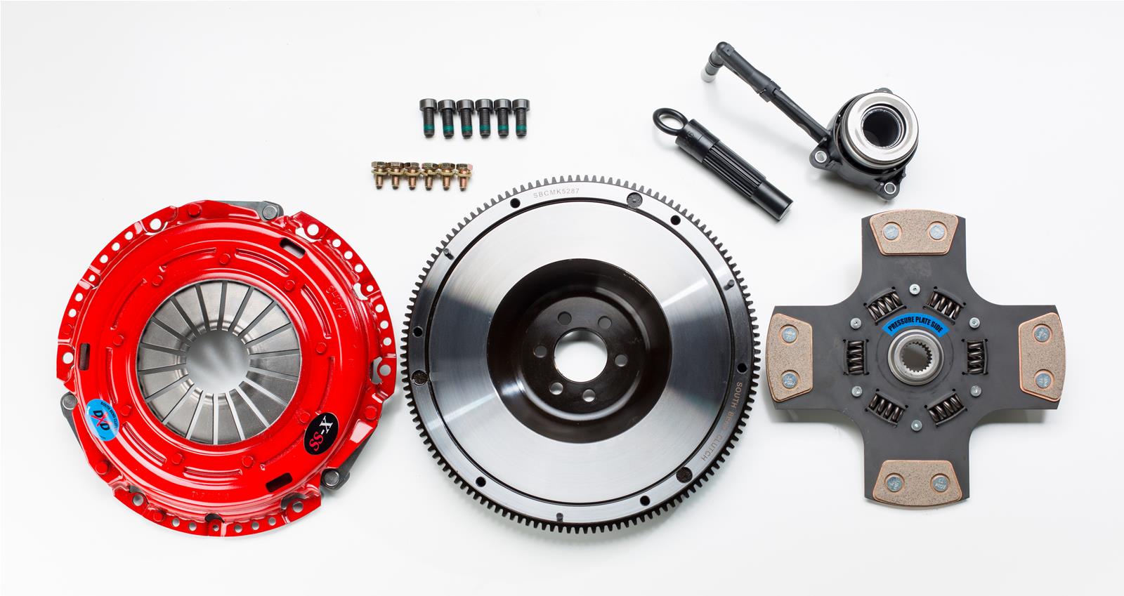 South Bend / DXD Racing Clutch 08.5+ Audi A3 TSI 2.0T Stg 4 Extreme Clutch Kit (w/ FW)