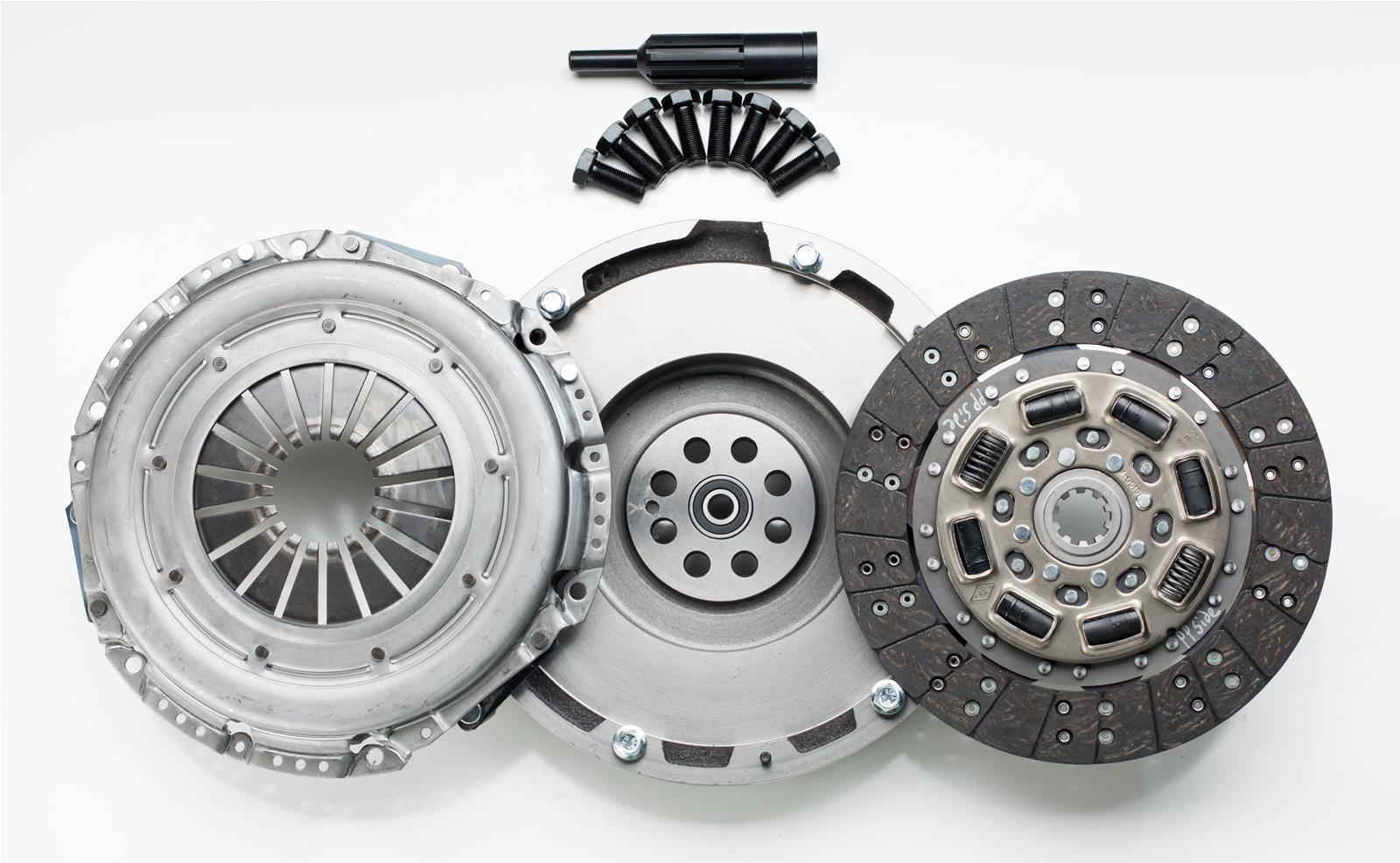 South Bend Clutch Dyna Max Street Dual Disc Kits SDM0105-OR Kit, Disc, 10-Spline, 1.375 in. Diameter Shaft, 12 in. Disc, Organic, Duramax Diesel, Kit