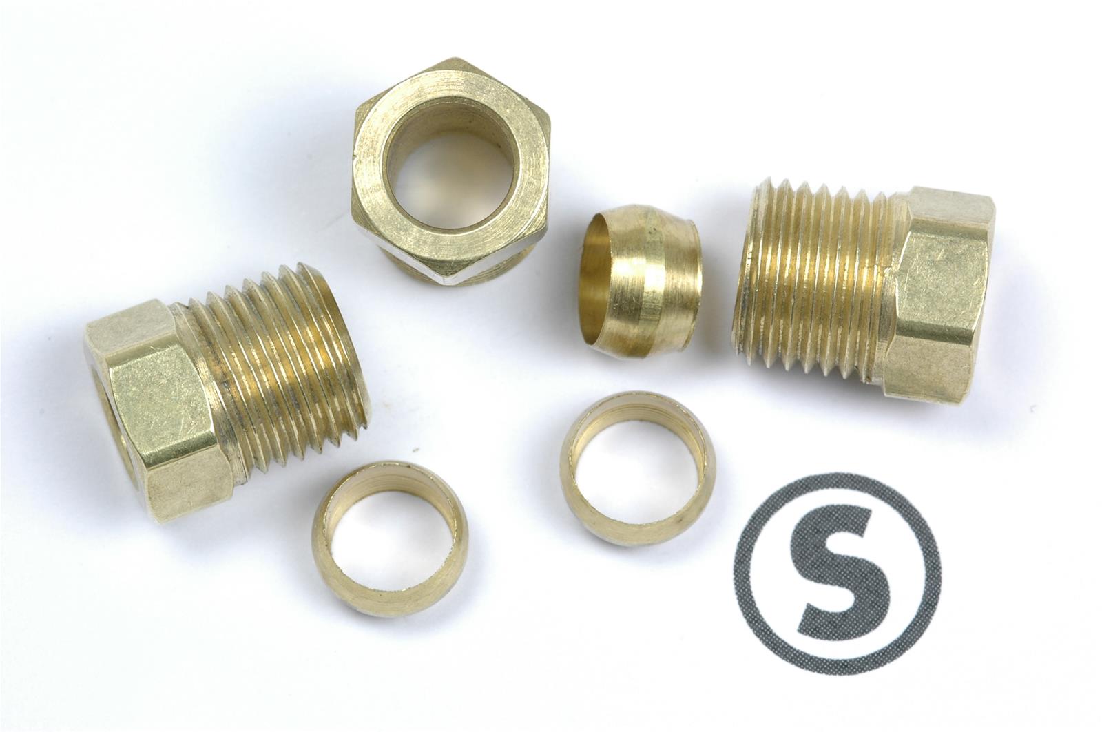 Stromberg Ford Nut Compression Fittings 9081KBIG Free Shipping on