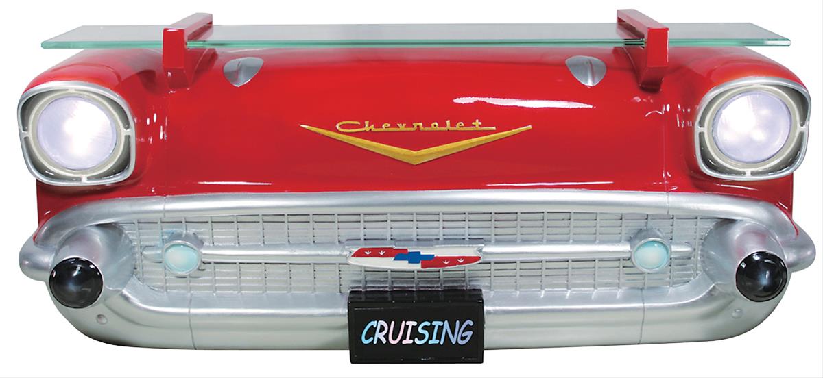 Summit Gifts 7580-83 1957 Chevy Bel Air Light-Up Shelf | Summit Racing