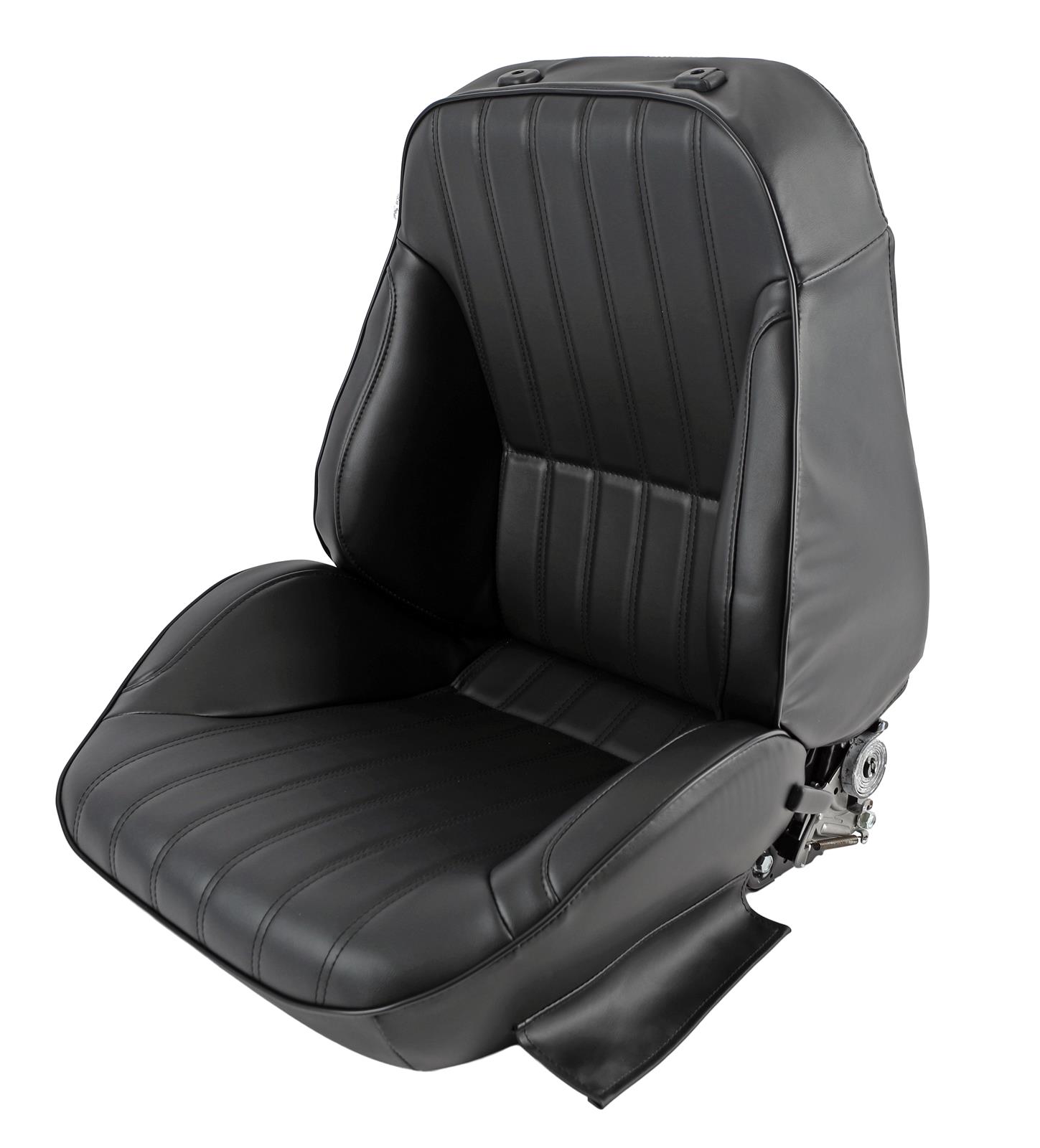 当時物 BLACK LEATHER RACING クルーザー Procar 80-1000-51L-XL Procar Rally XL Recliner Seats | Summit Racing