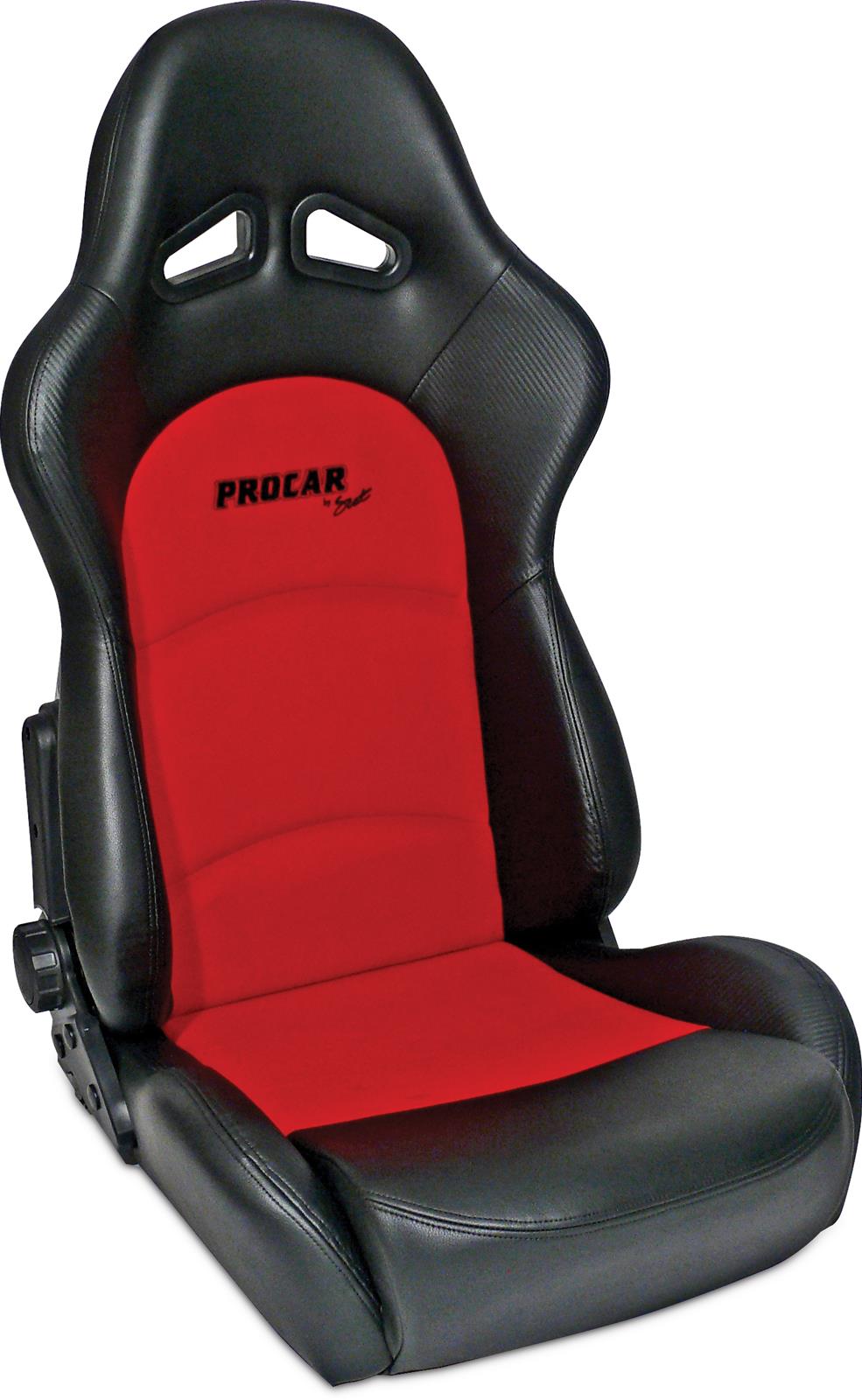 Procar Sportsman Racing Seat - Right - Red Vinyl/Velour Procar Sportsman Racing Seat - Right - Red Vinyl/Velour