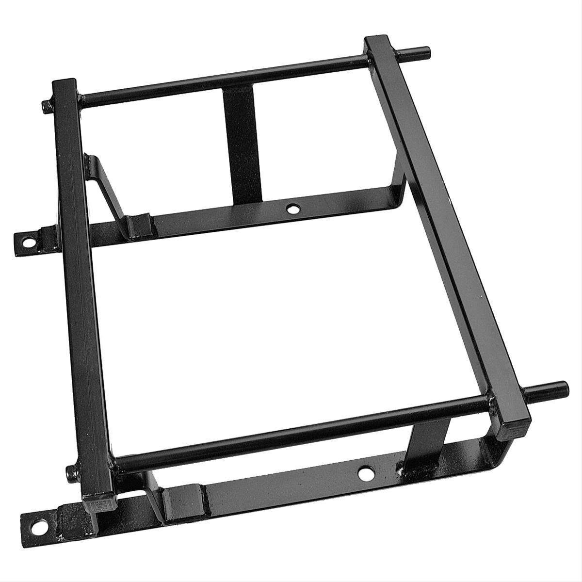 Procar Seat Adapter Brackets 81343 Brackets, Passenger Side, Steel, Black, Dodge, Plymouth, Each