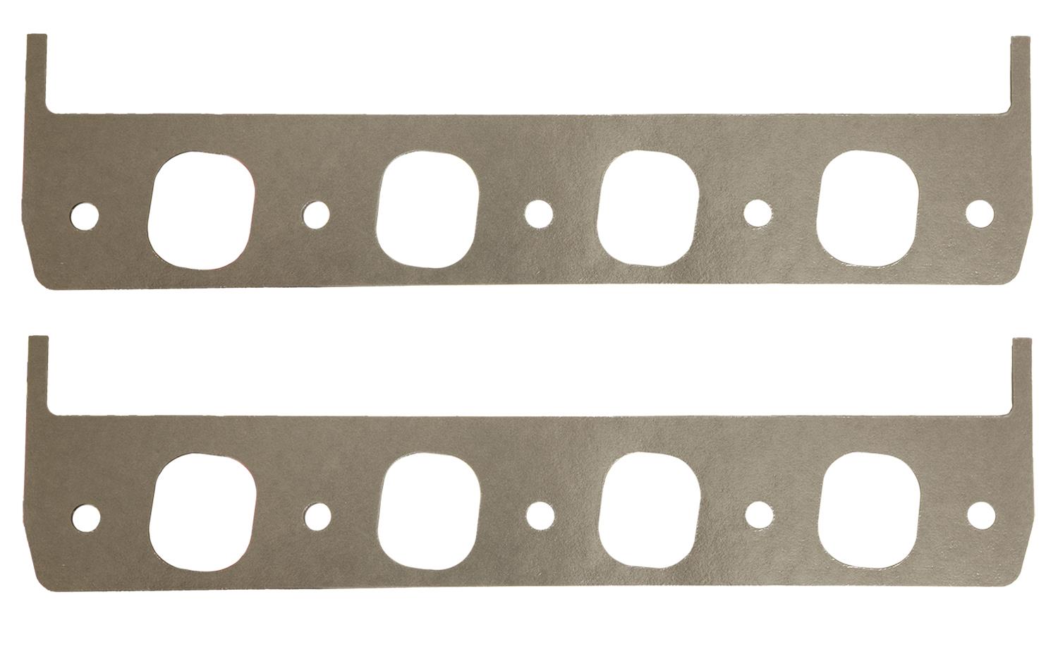 SCE AccuSeal E Intake Gaskets 115101 Manifold Gaskets, E, Composite, Raised Oval Port, Fits AJPE NHRA 4.9 in. Pro Stock Heads, Chevrolet, Big Block, Pair