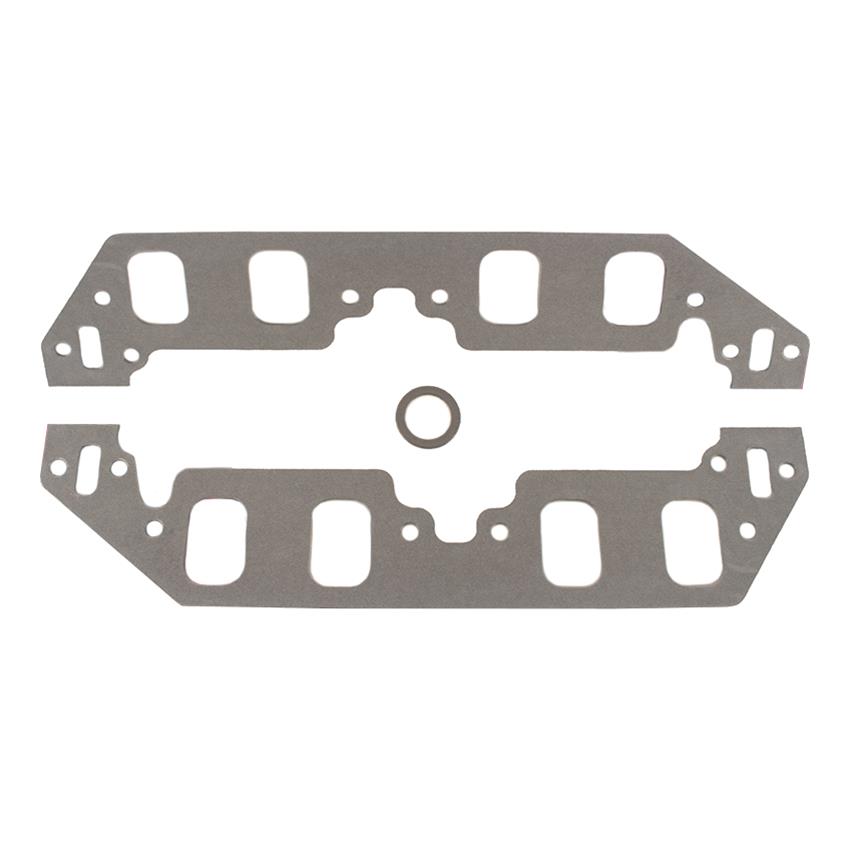 SCE AccuSeal E Intake Gaskets 118102 Manifold Gaskets, E, Composite, Dart Big Chief Oval Port, Brodix Big Duke, Chevrolet, Big Block Mark IV, Pair