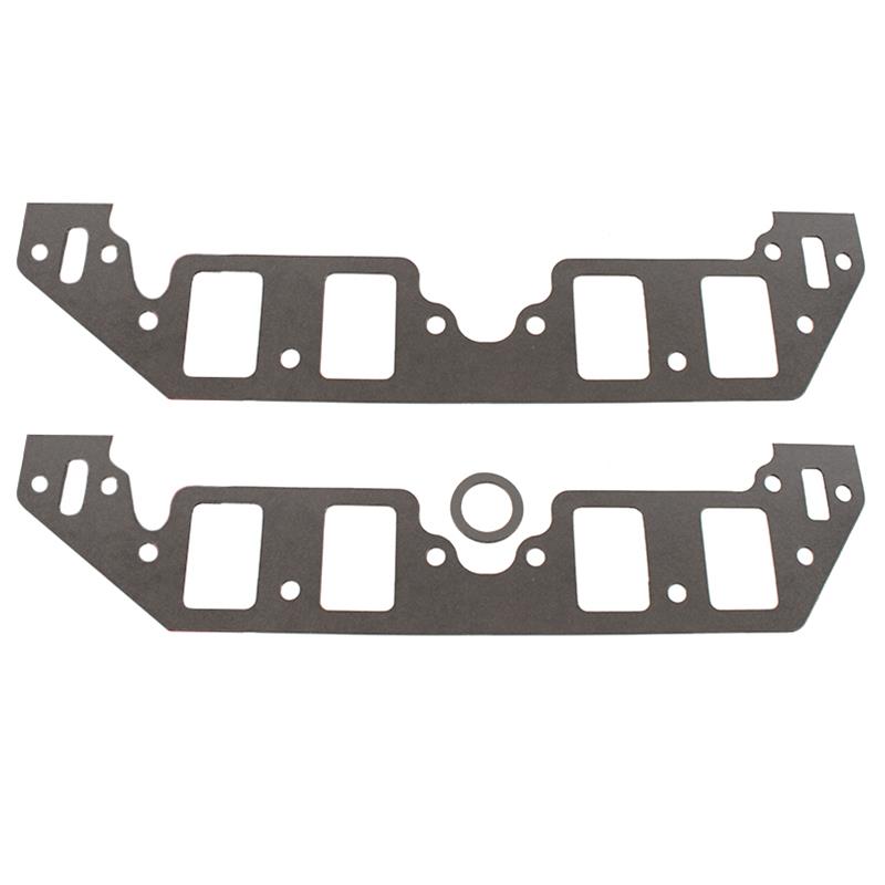 SCE AccuSeal E Intake Gaskets 118107 Manifold Gaskets, E, Composite, Rectangular Raised Port, Chevrolet, Big Block Mark IV, Pair
