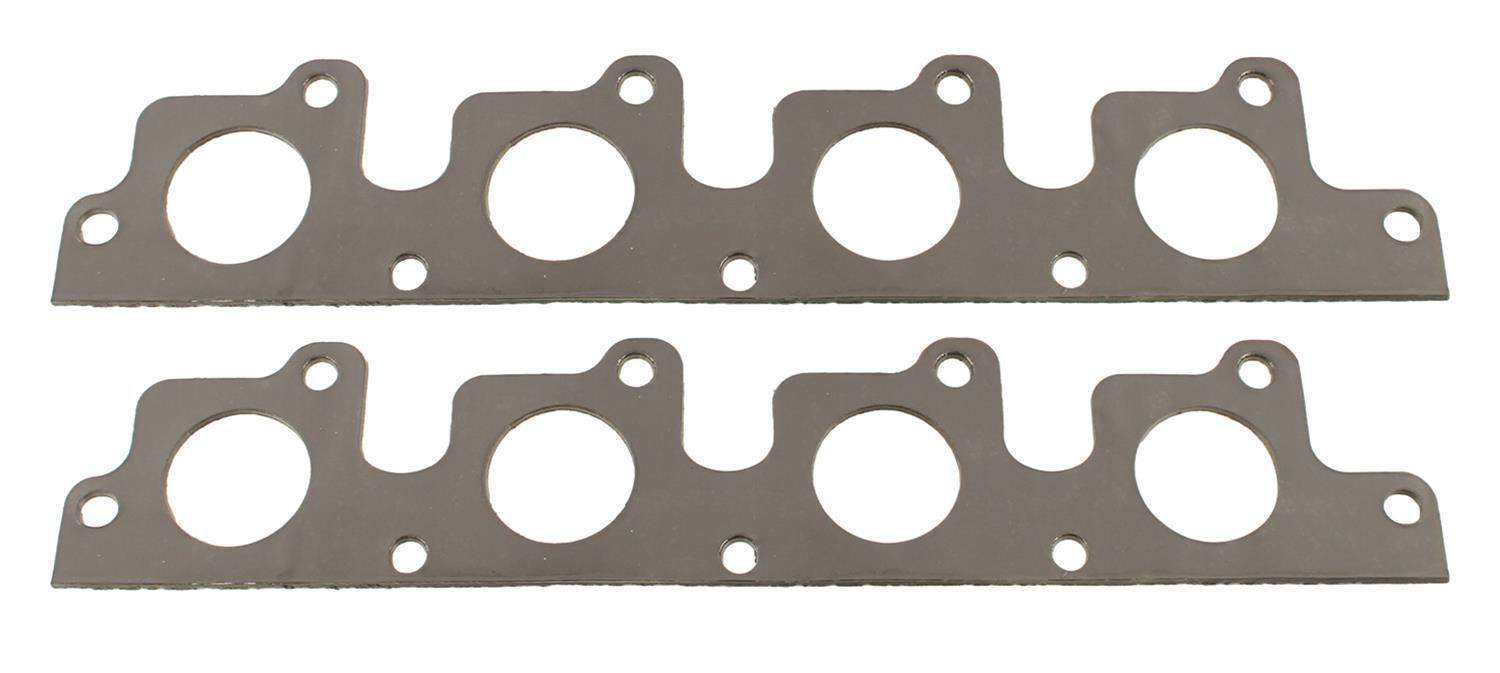 SCE AccuSeal E Exhaust Gaskets 123082 Header and Manifold Gaskets, E, Graphite/Kevlar®, Round Port, for Zetec DOHC Heads, Ford, 2.0L, Each