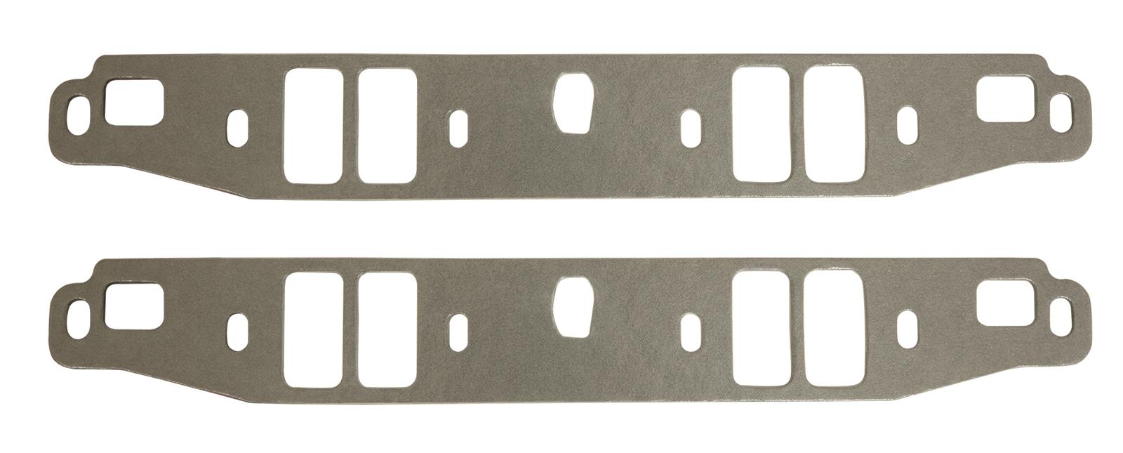SCE AccuSeal E Intake Gaskets 169107 Manifold Gaskets, E, Composite, Rectangular Port, for 4-barrel Cylinder Heads, Chrysler, Dodge, Plymouth, Small Block LA, Pair