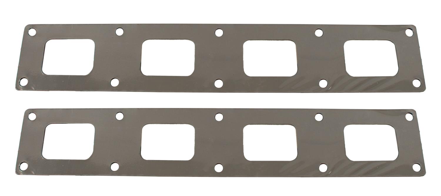 SCE AccuSeal E Exhaust Gaskets 183081 Gaskets, E, Graphite/Kevlar®, Rectangle, 1.82 in. x 2.55 in. Port, Aries, Fontana, MBR, Set