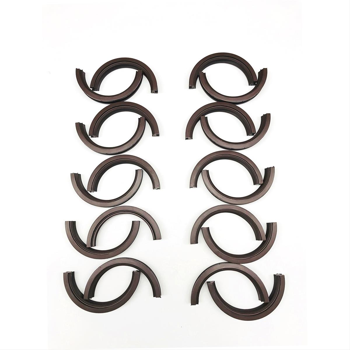 SCE AccuSeal Pro Rear Main Seals 21105-10 DYNO PAK REAR MAIN SEAL SBC 2-PIECE VITON THRU '85 , EA.