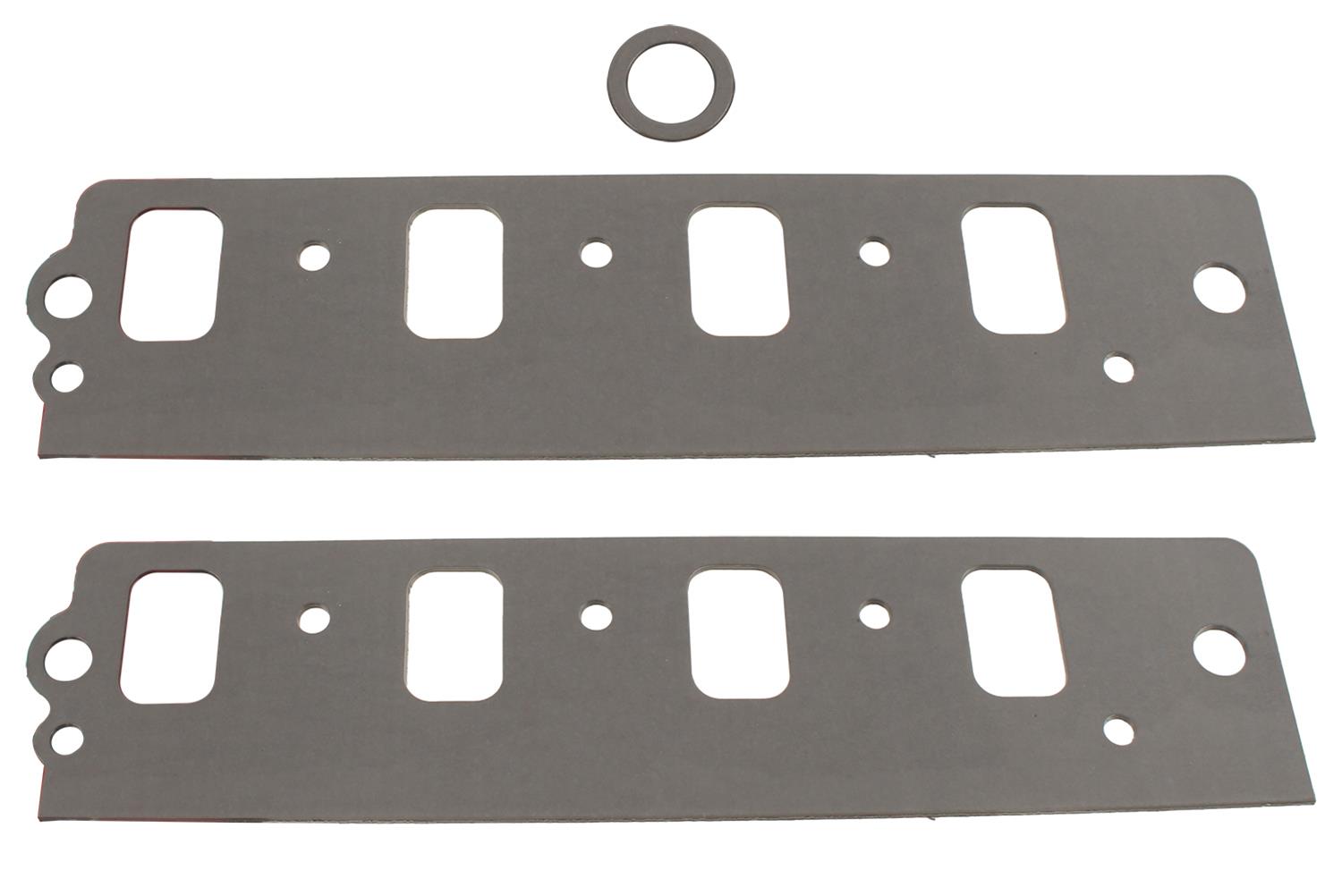 SCE AccuSeal Pro Intake Gaskets 211137 Manifold Gaskets, Pro, Composite, Oval Port, Fits Brodix 1010 Series Symmetrical Port Heads Only, Chevrolet, Small Block, Pair